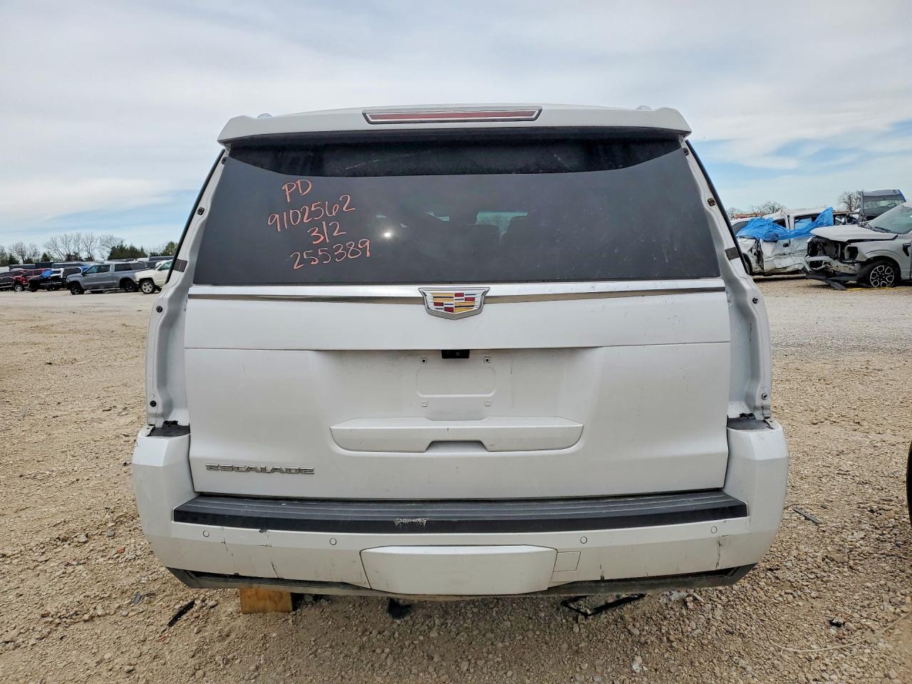 2020 Cadillac Escalade White vin: 1GYS3BKJ6LR255389