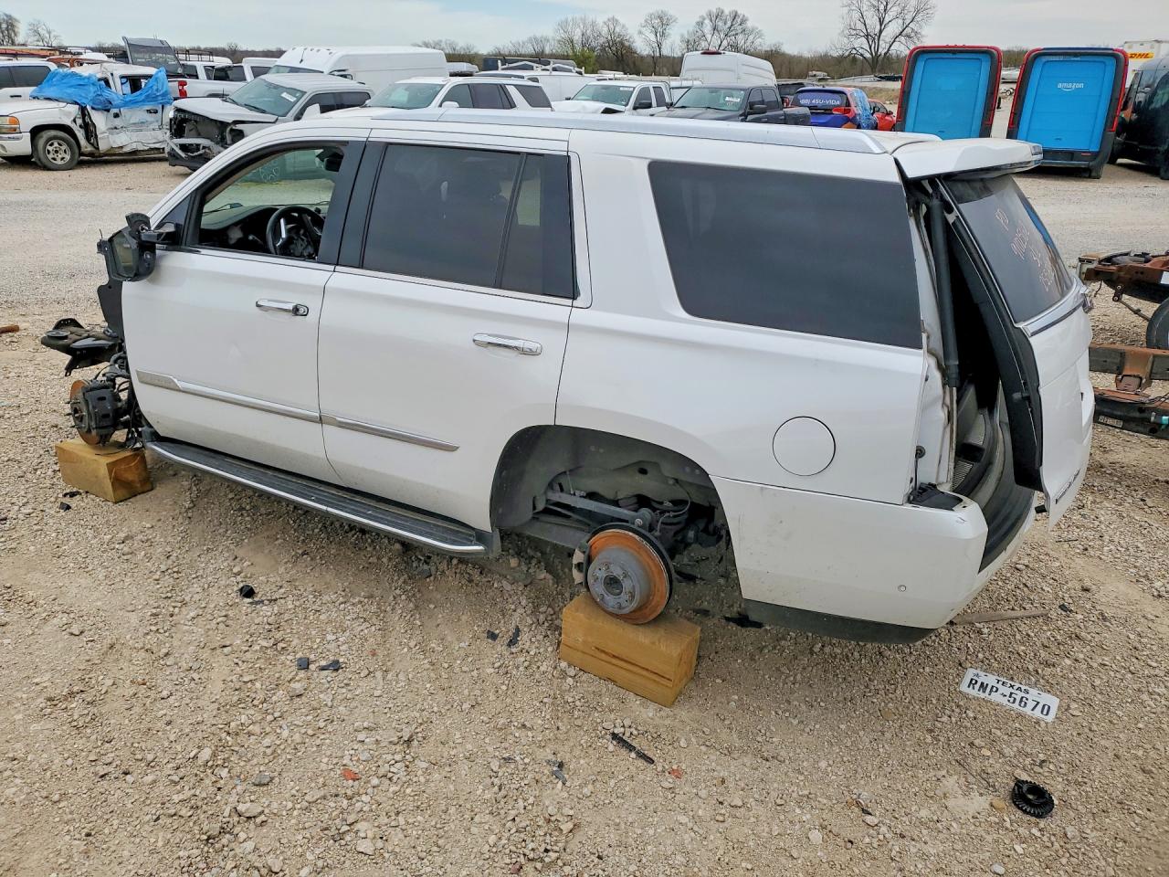 2020 Cadillac Escalade White vin: 1GYS3BKJ6LR255389