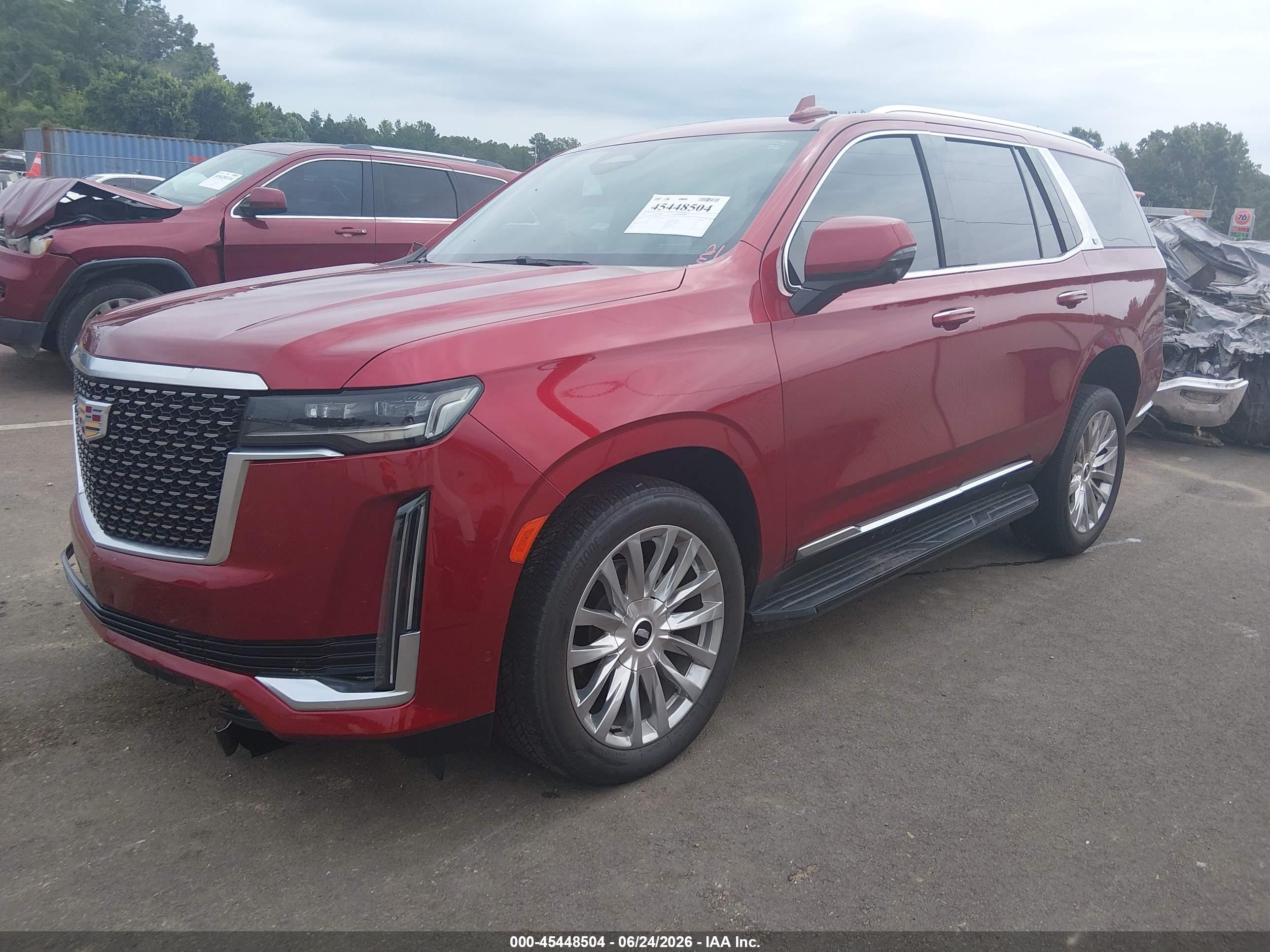 2021 Cadillac Escalade 2wd Premium Luxury Красный vin: 1GYS3BKLXMR362819