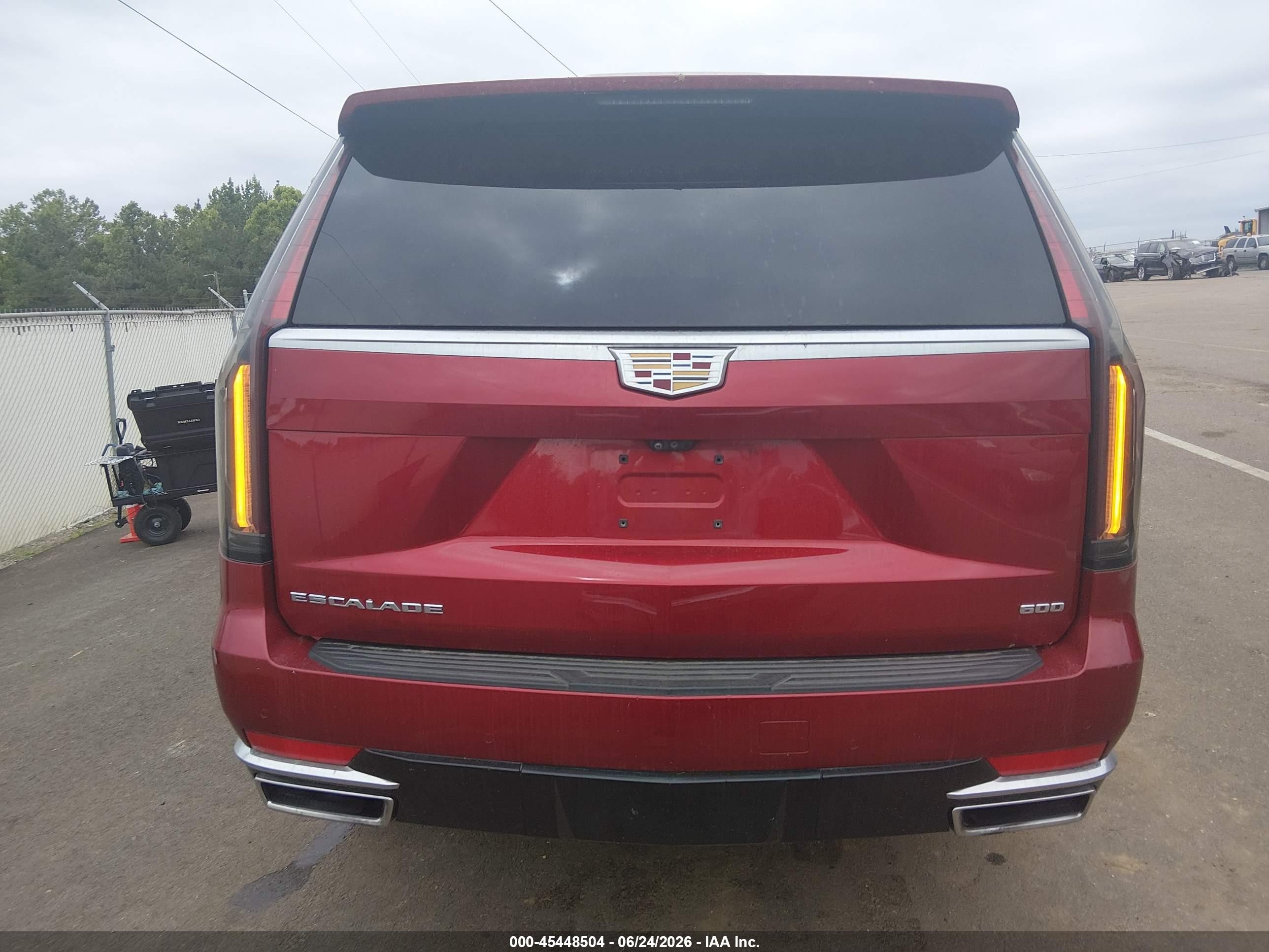 2021 Cadillac Escalade 2wd Premium Luxury Красный vin: 1GYS3BKLXMR362819