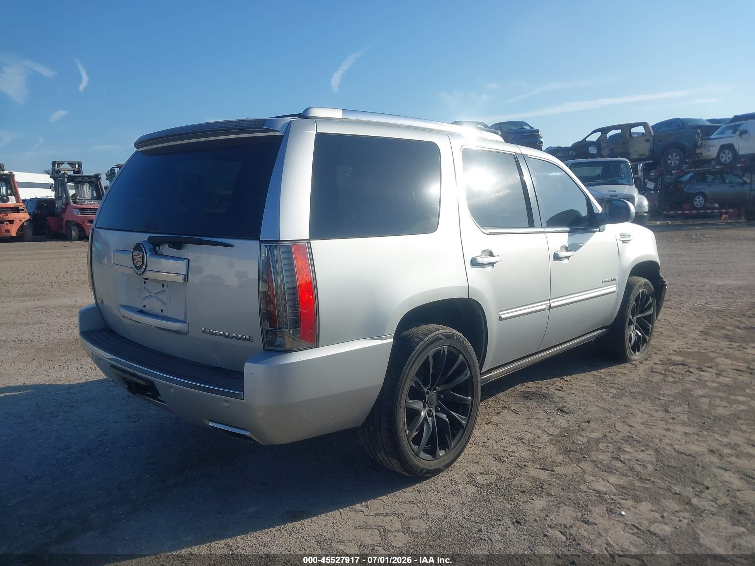 2012 Cadillac Escalade Premium Silver vin: 1GYS3CEFXCR250595