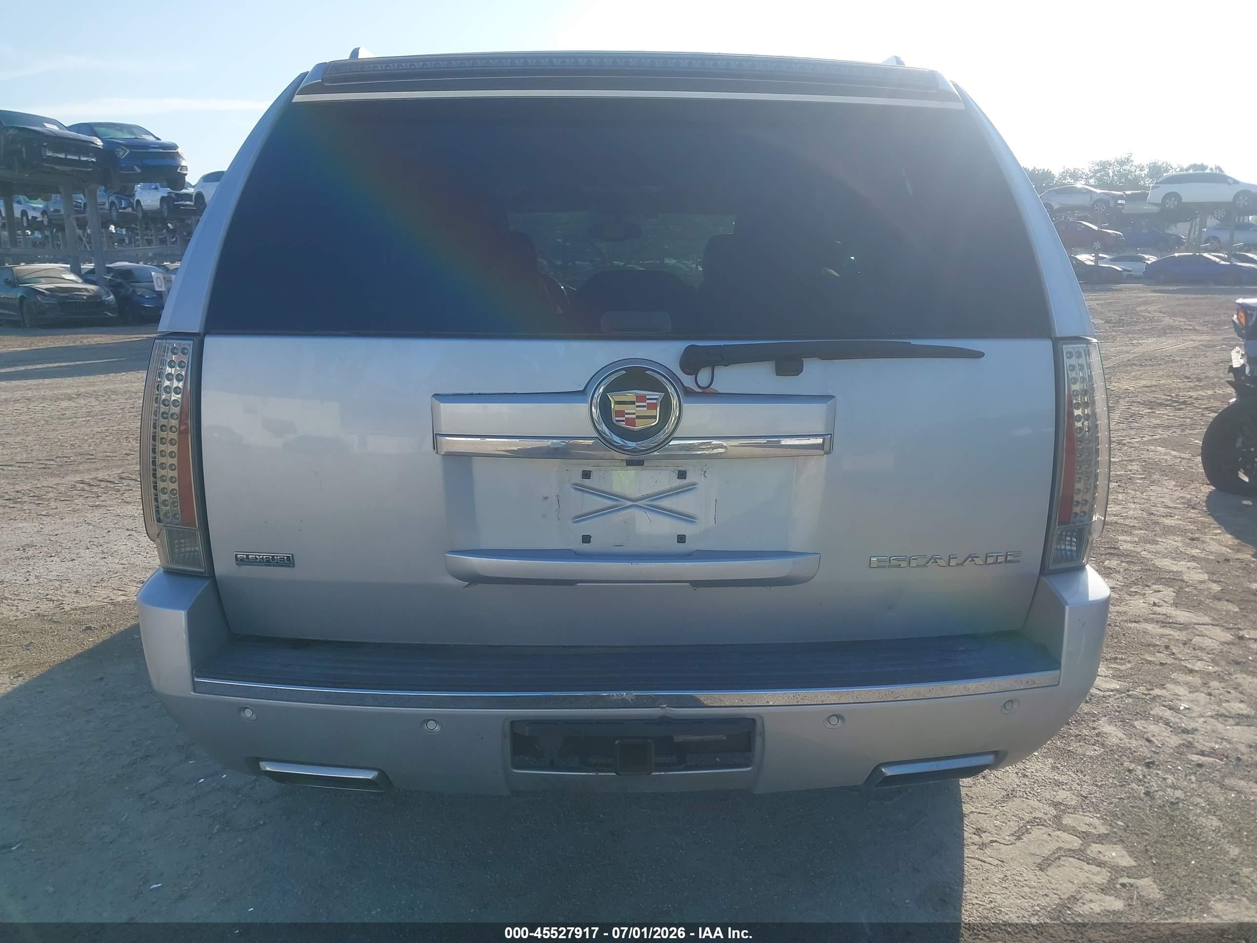 2012 Cadillac Escalade Premium Silver vin: 1GYS3CEFXCR250595