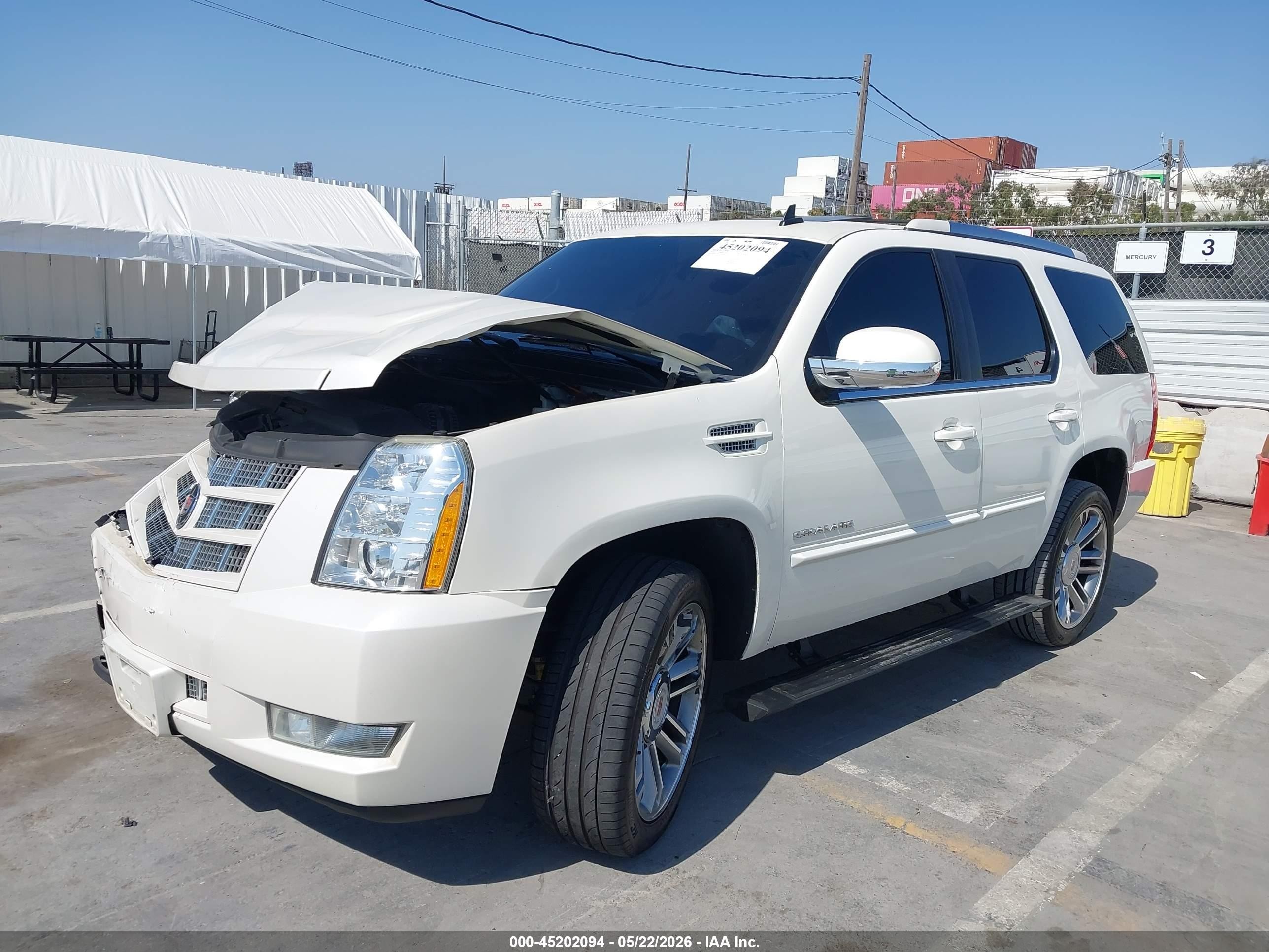 2014 Cadillac Escalade Premium White vin: 1GYS3CEFXER166246