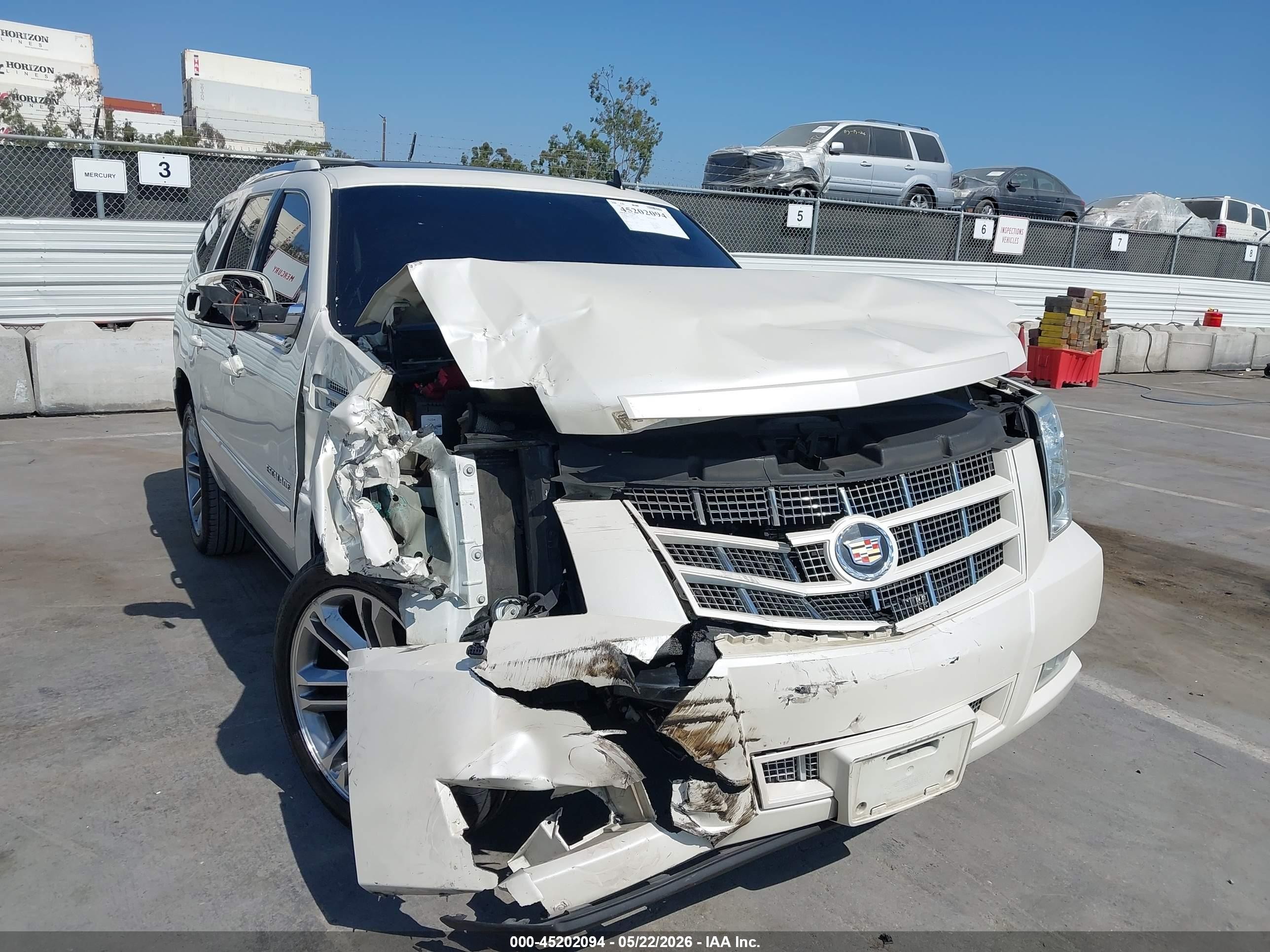 2014 Cadillac Escalade Premium White vin: 1GYS3CEFXER166246