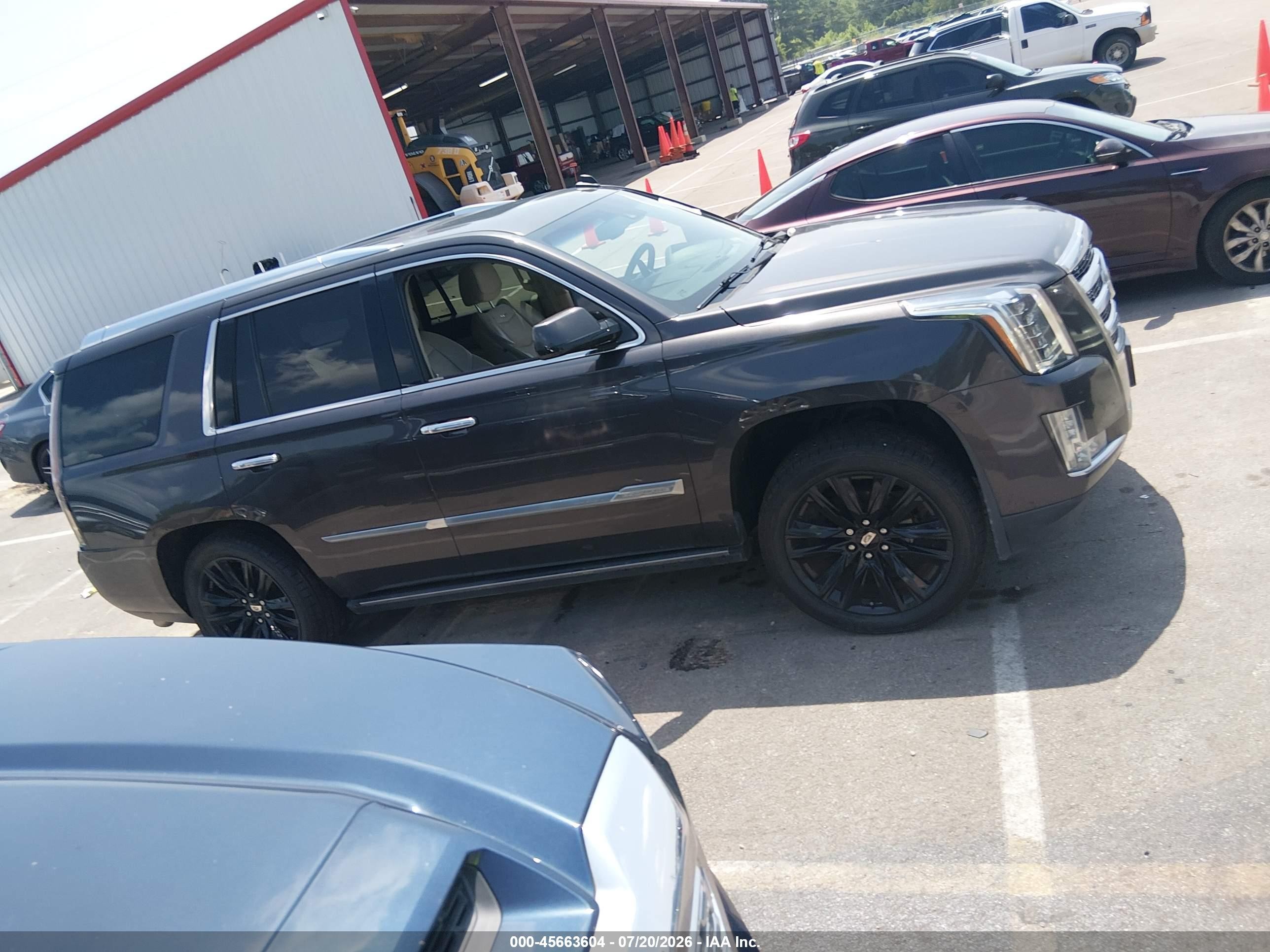 2015 Cadillac Escalade Premium Brown vin: 1GYS3CKJ9FR269880