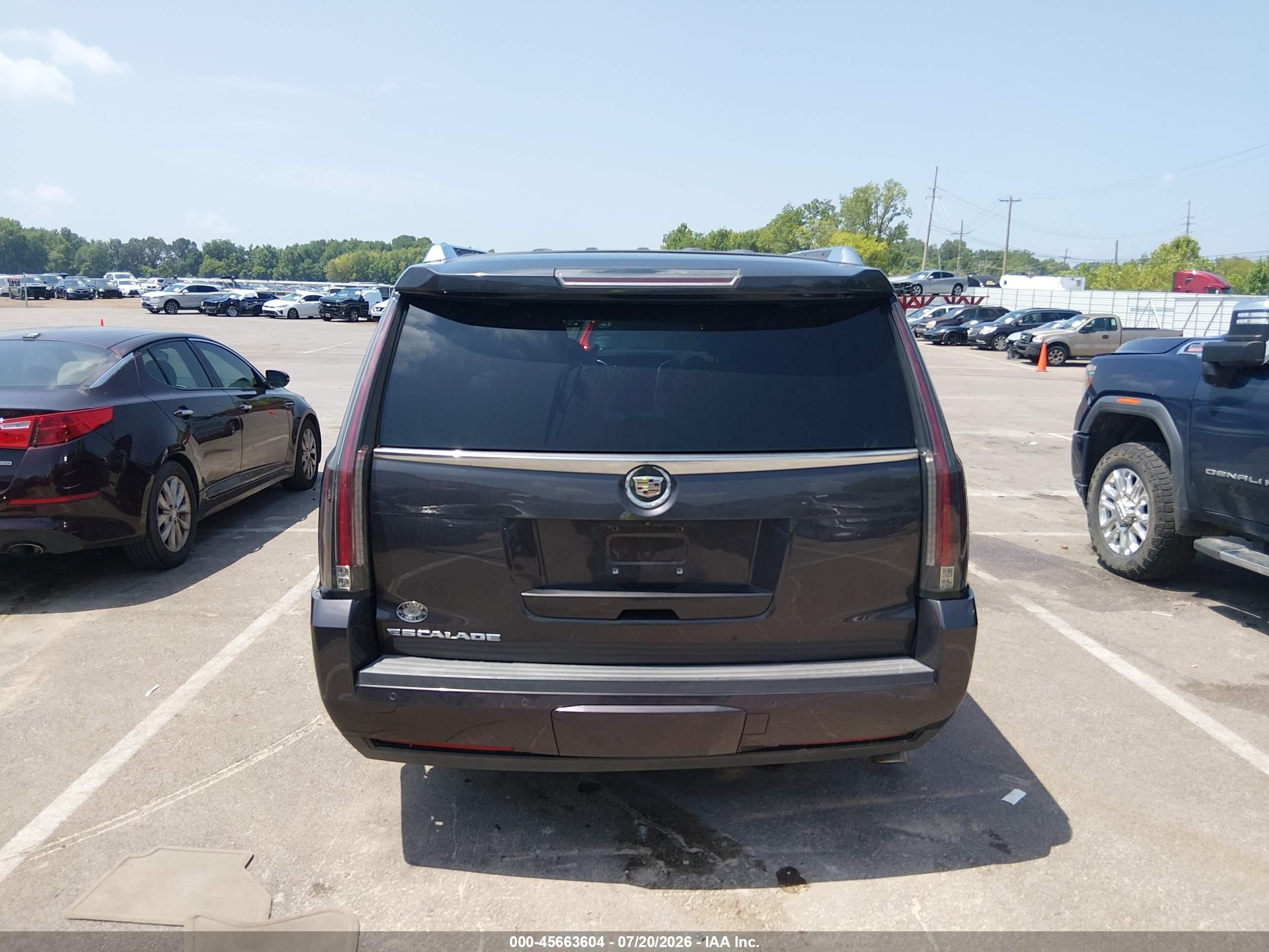 2015 Cadillac Escalade Premium Brown vin: 1GYS3CKJ9FR269880