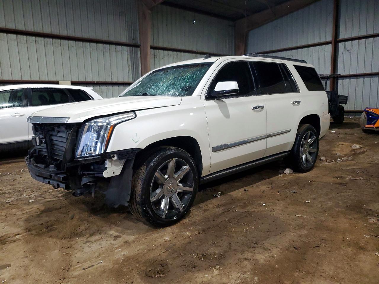 2015 Cadillac Escalade Premium White vin: 1GYS3CKJXFR207114
