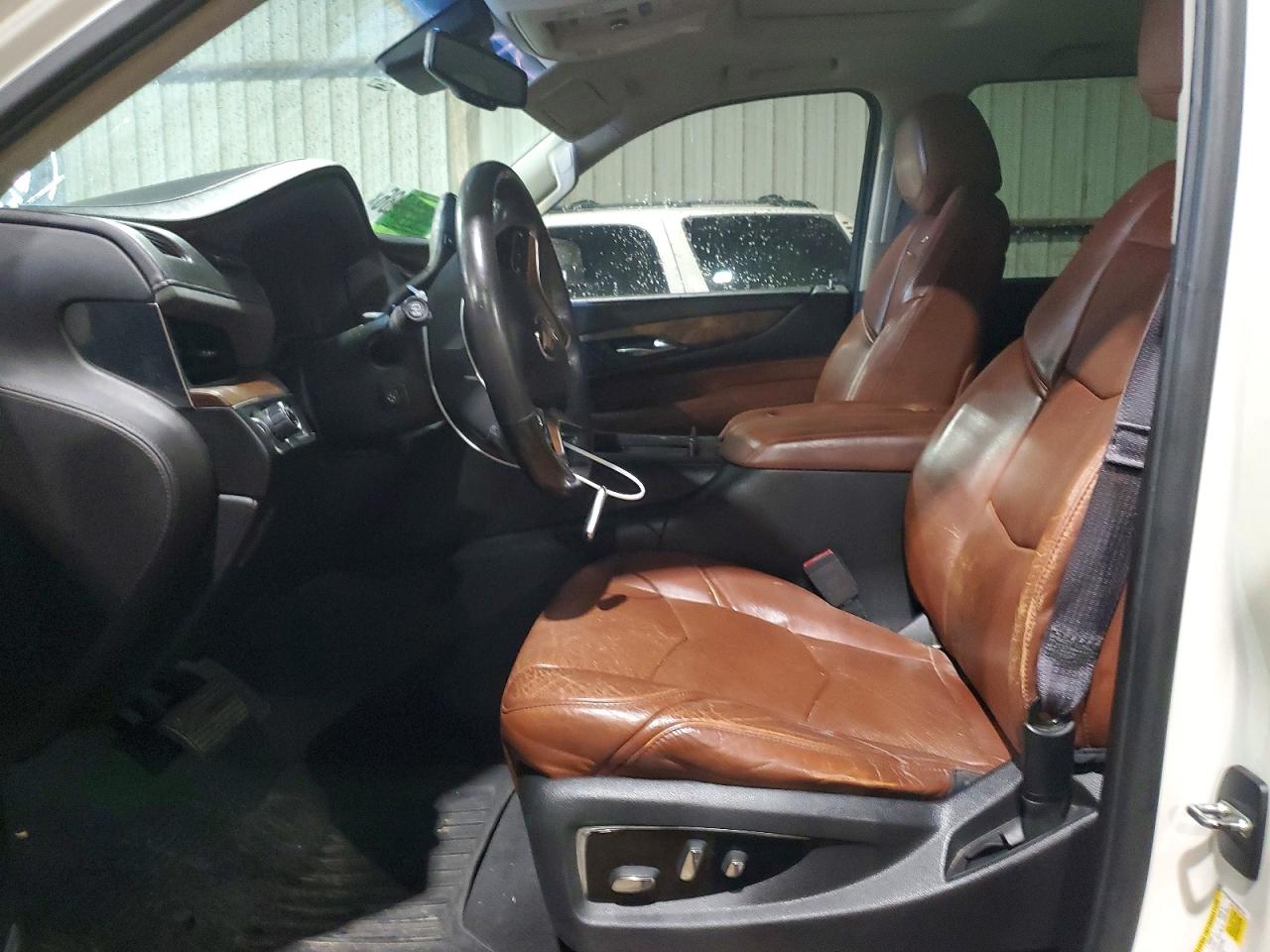 2015 Cadillac Escalade Premium White vin: 1GYS3CKJXFR207114