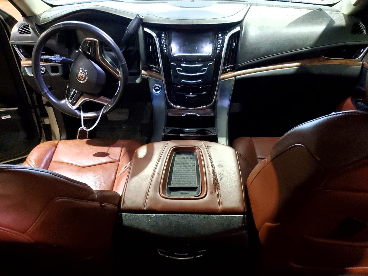 2015 Cadillac Escalade Premium White vin: 1GYS3CKJXFR207114