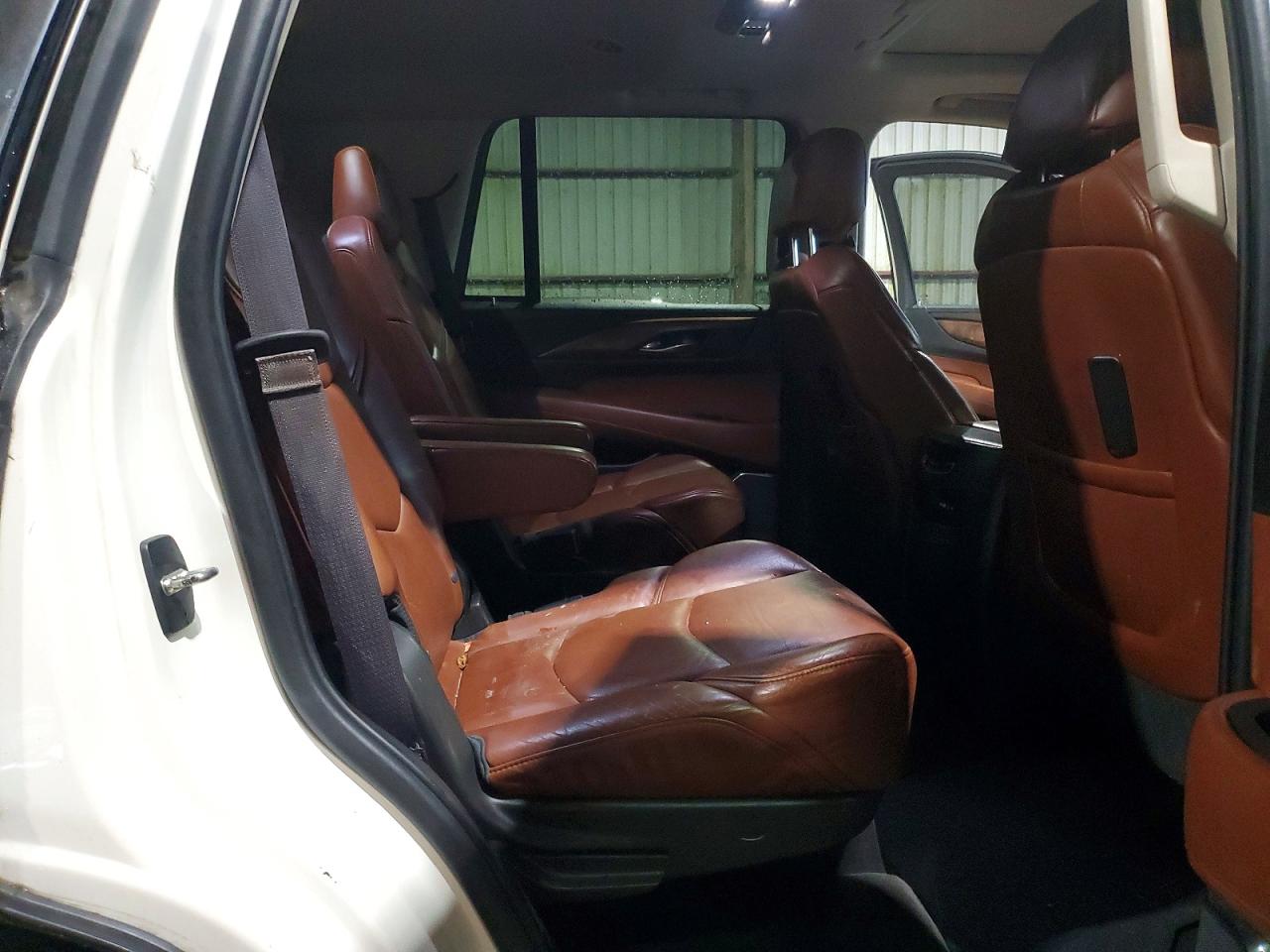 2015 Cadillac Escalade Premium White vin: 1GYS3CKJXFR207114