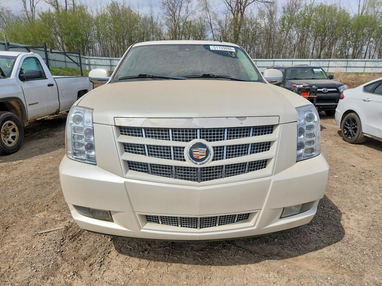 2013 Cadillac Escalade Platinum White vin: 1GYS3DEF2DR368471