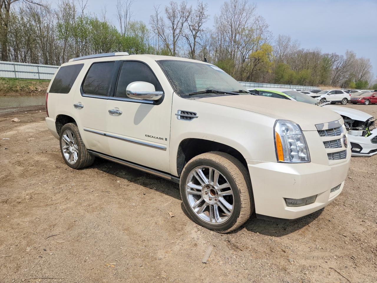 2013 Cadillac Escalade Platinum White vin: 1GYS3DEF2DR368471