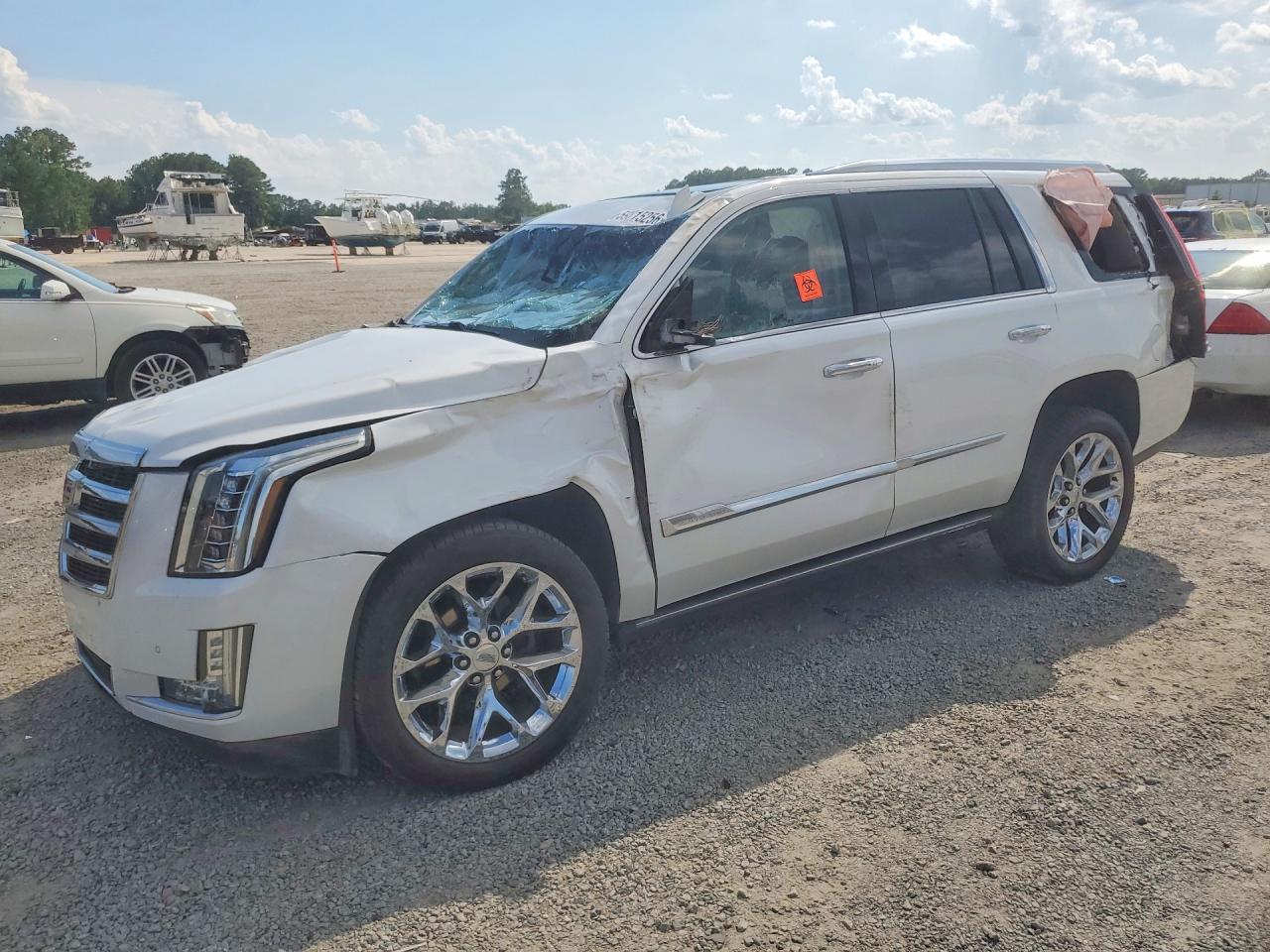 2016 Cadillac Escalade Platinum White vin: 1GYS3DKJ7GR242300