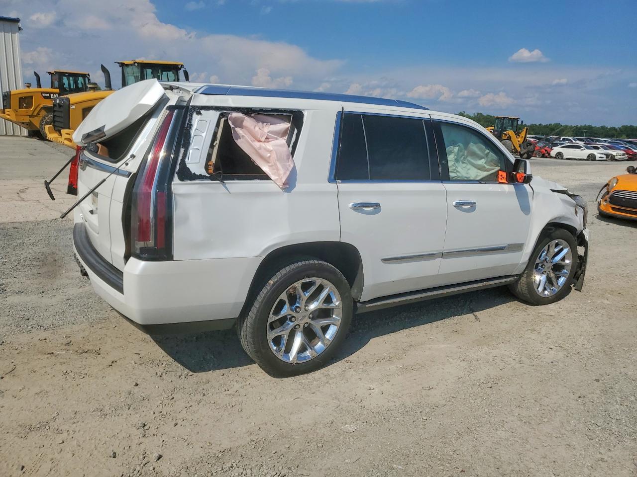 2016 Cadillac Escalade Platinum White vin: 1GYS3DKJ7GR242300