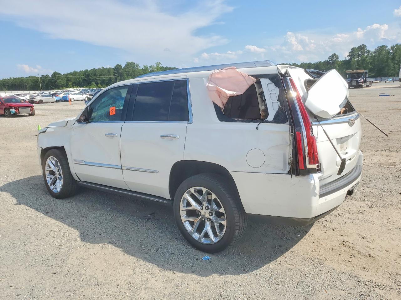 2016 Cadillac Escalade Platinum White vin: 1GYS3DKJ7GR242300