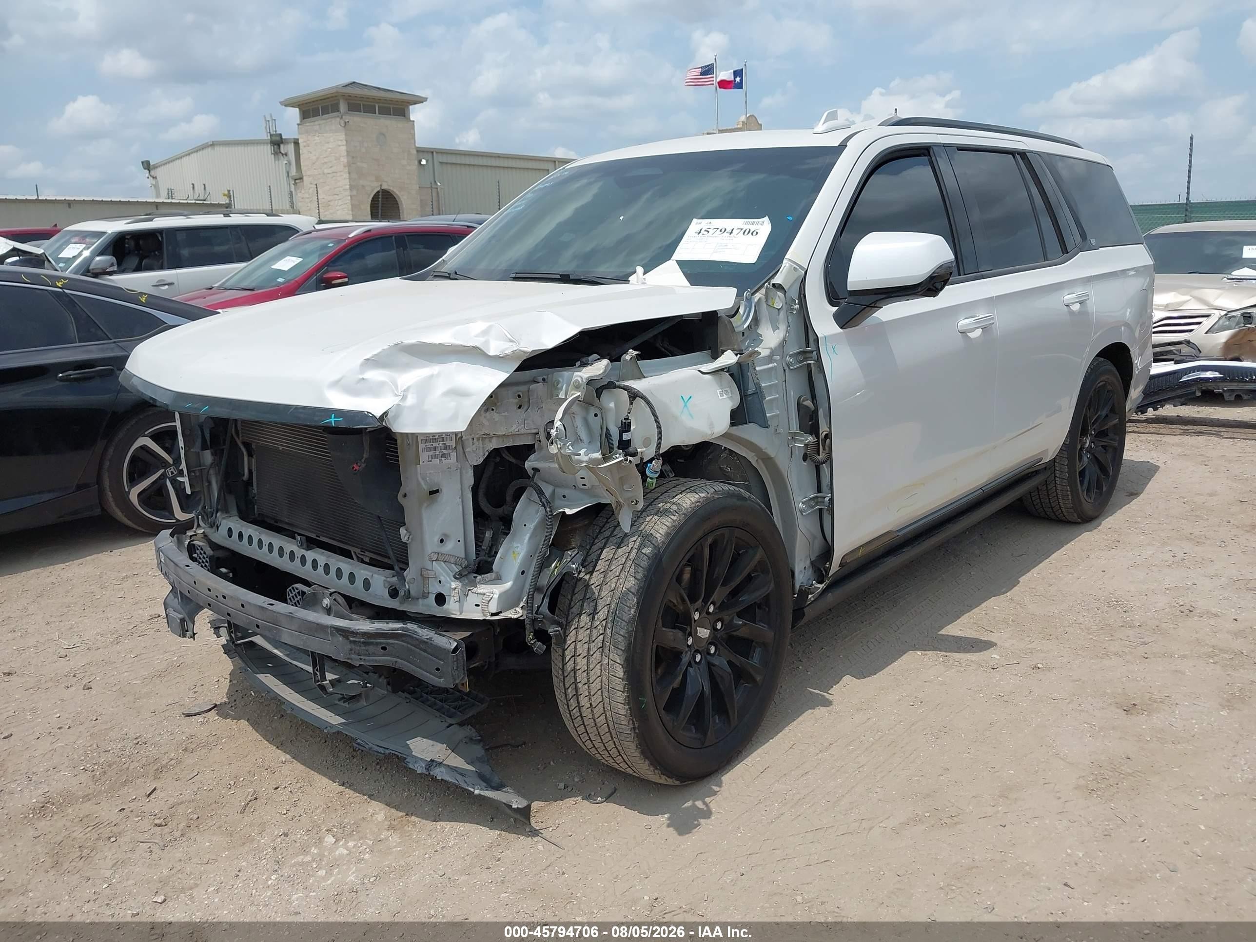 2021 Cadillac Escalade 2wd Sport White vin: 1GYS3FKL3MR207441