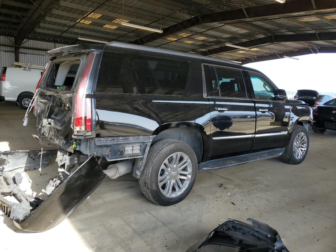 2018 Cadillac Escalade Esv Black vin: 1GYS3GKJ3JR368615