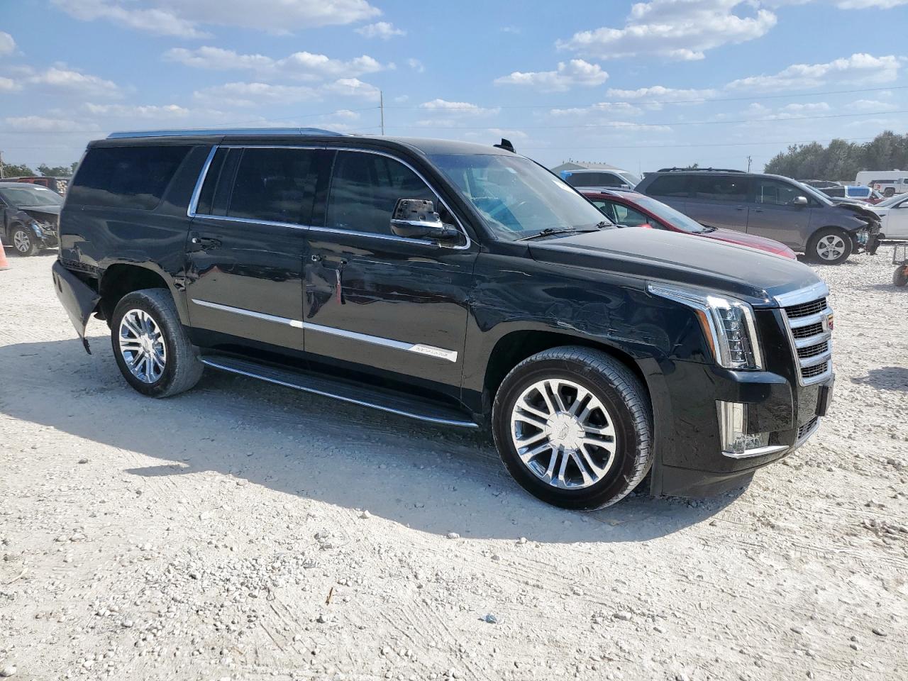 2018 Cadillac Escalade Esv Черный vin: 1GYS3GKJXJR172607
