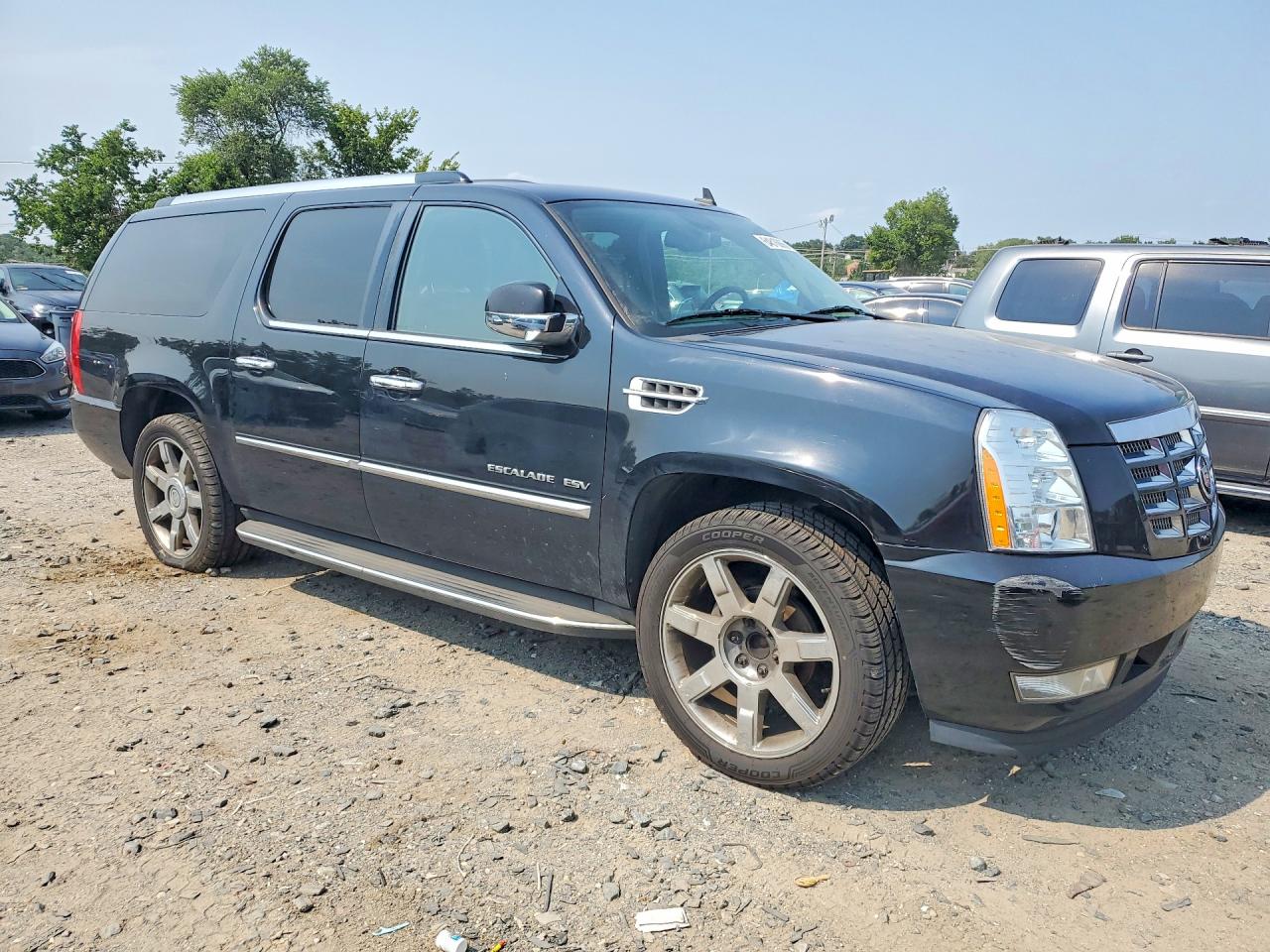 2014 Cadillac Escalade Esv Luxury Black vin: 1GYS3HEF2ER186648