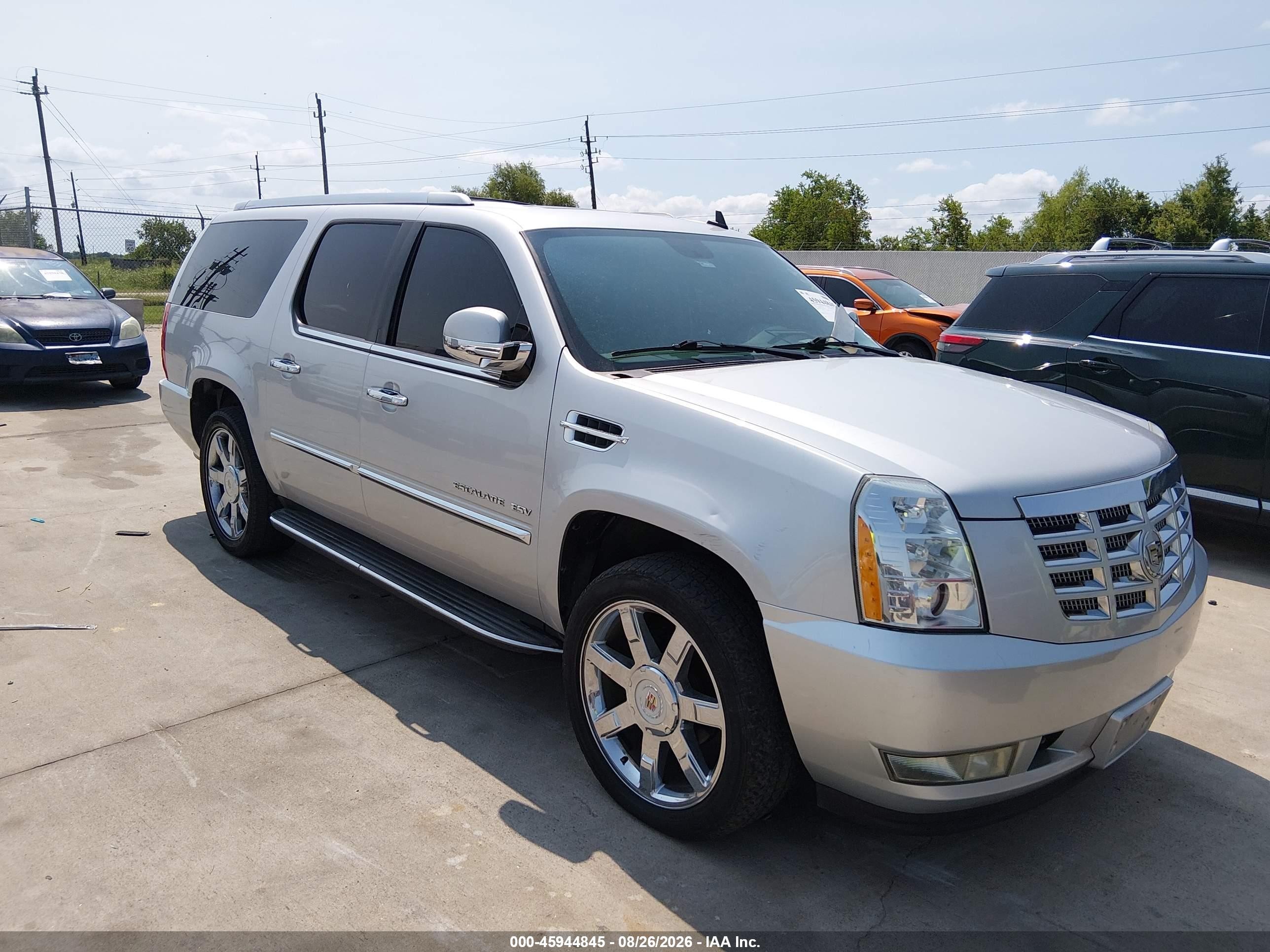 2012 Cadillac Escalade Esv Luxury Silver vin: 1GYS3HEF5CR217243