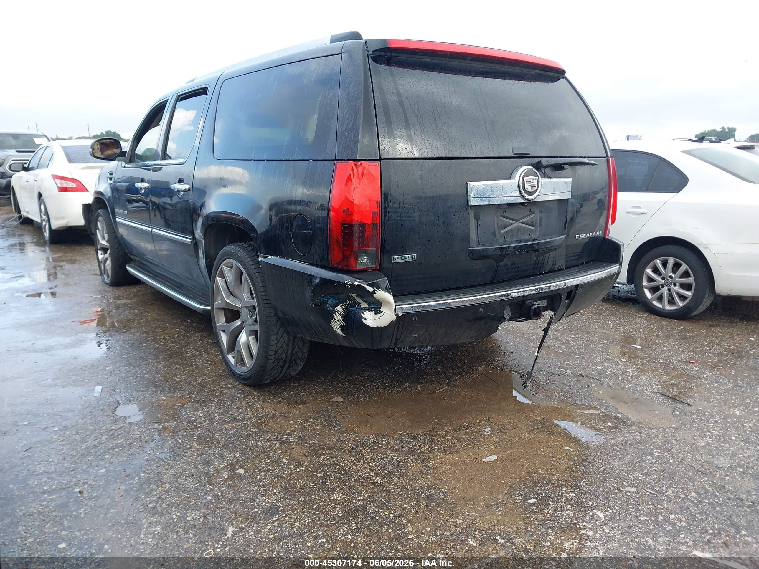2011 Cadillac Escalade Esv Luxury Black vin: 1GYS3HEF9BR115040