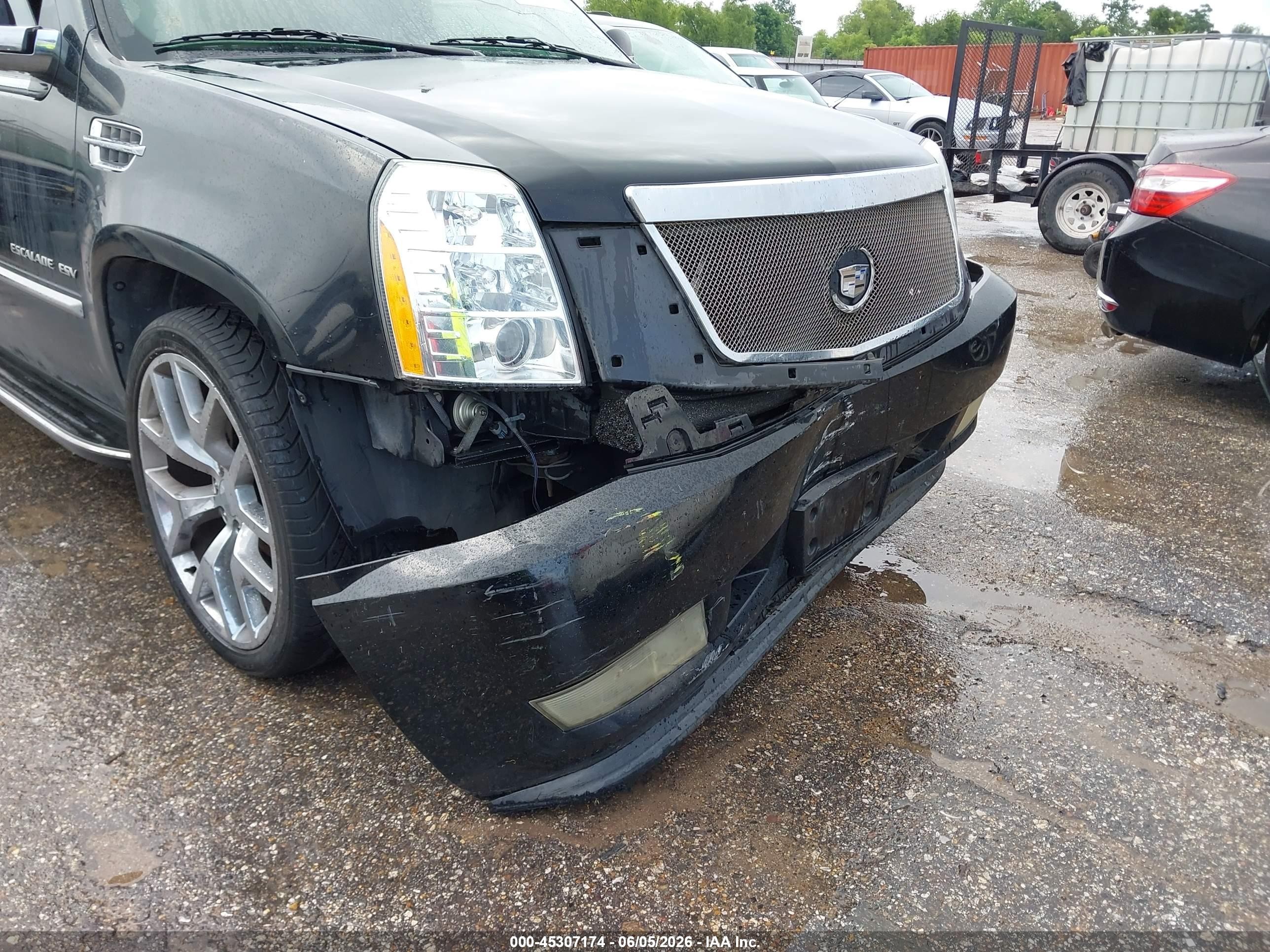 2011 Cadillac Escalade Esv Luxury Black vin: 1GYS3HEF9BR115040