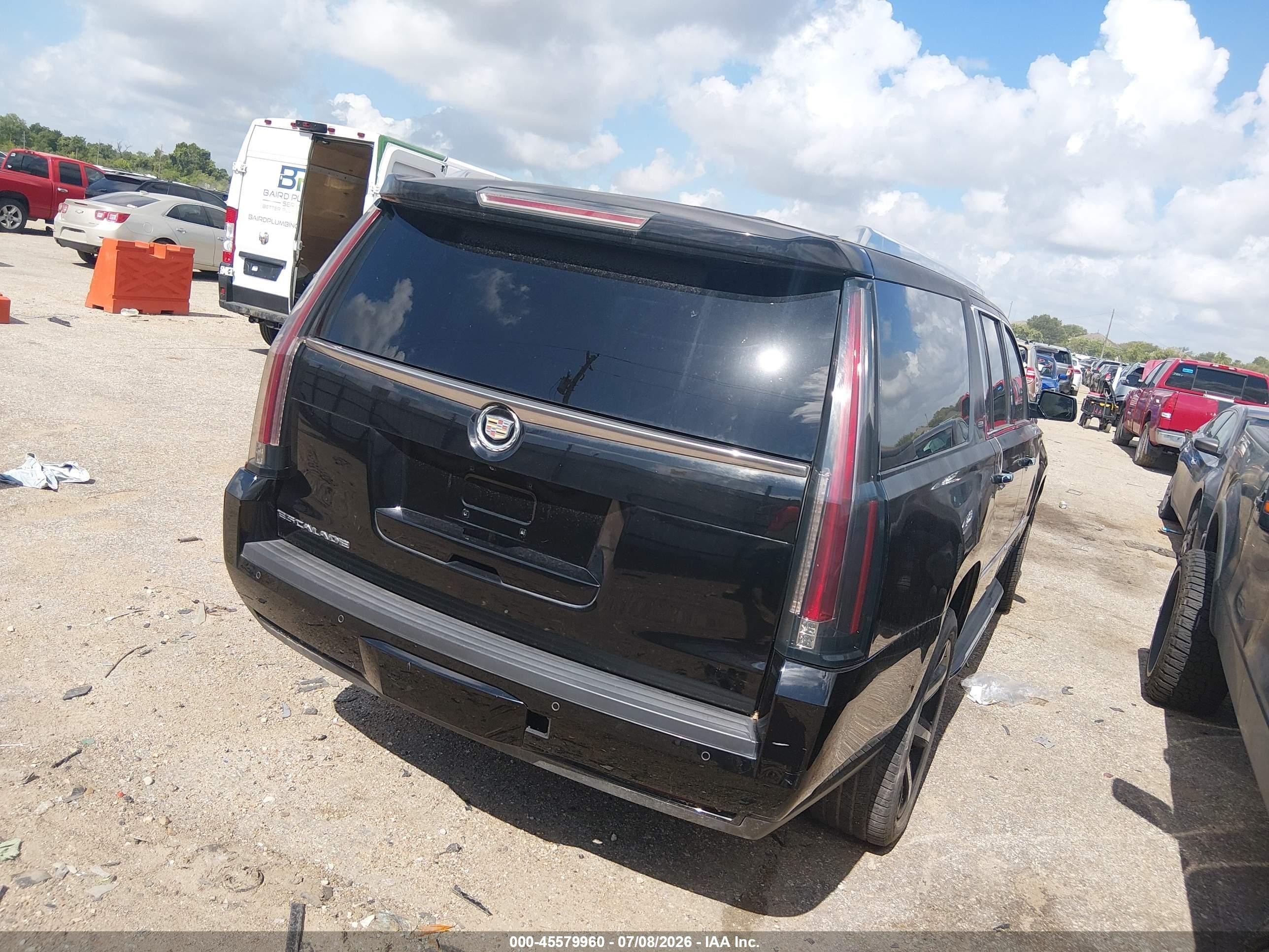 2015 Cadillac Escalade Esv Luxury Black vin: 1GYS3HKJ5FR227283