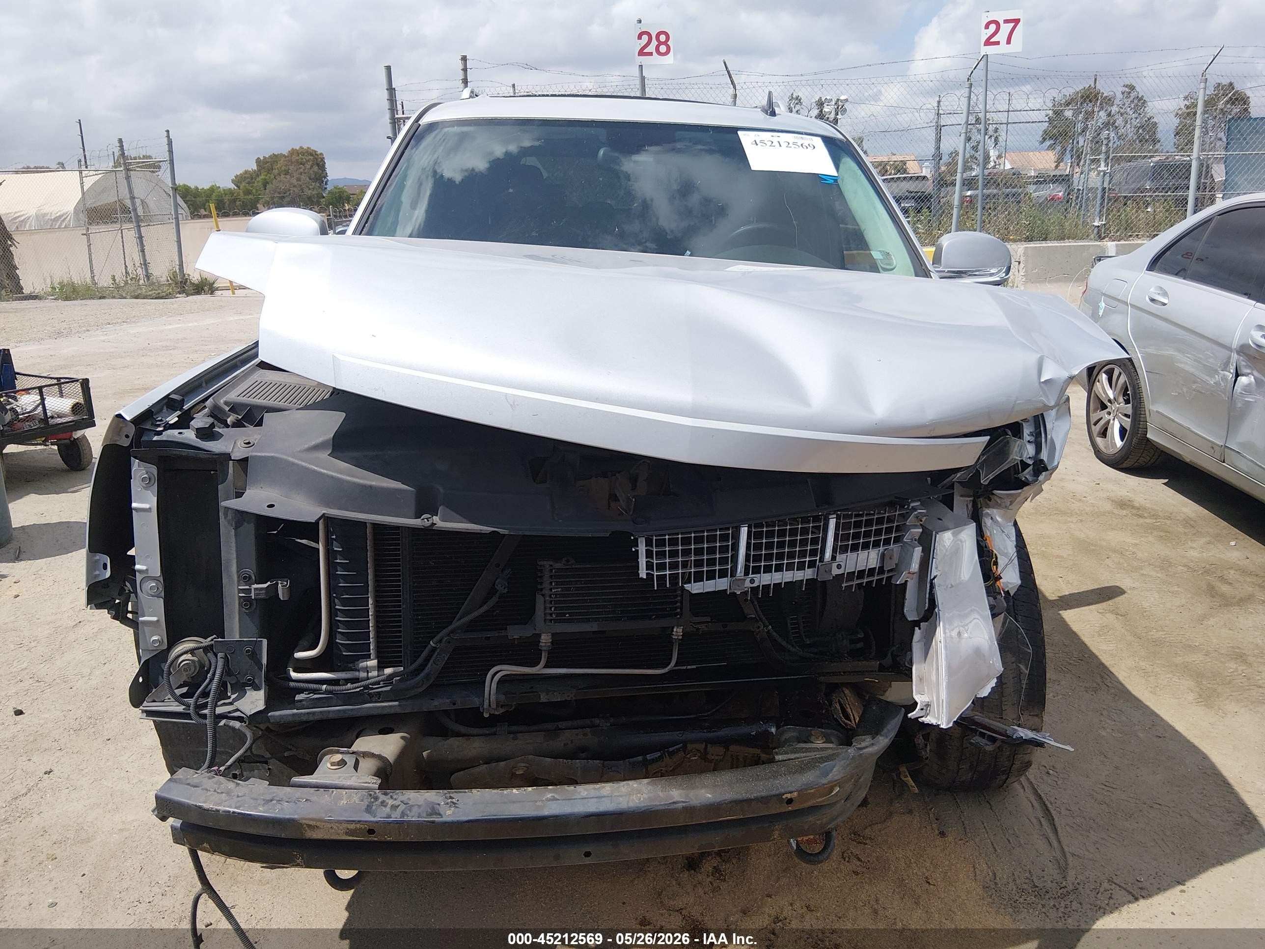 2013 Cadillac Escalade Esv Premium Серебряный vin: 1GYS3JEF3DR316362