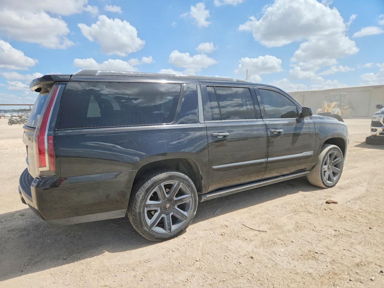 2015 Cadillac Escalade Esv Premium Черный vin: 1GYS3JKJ2FR238684