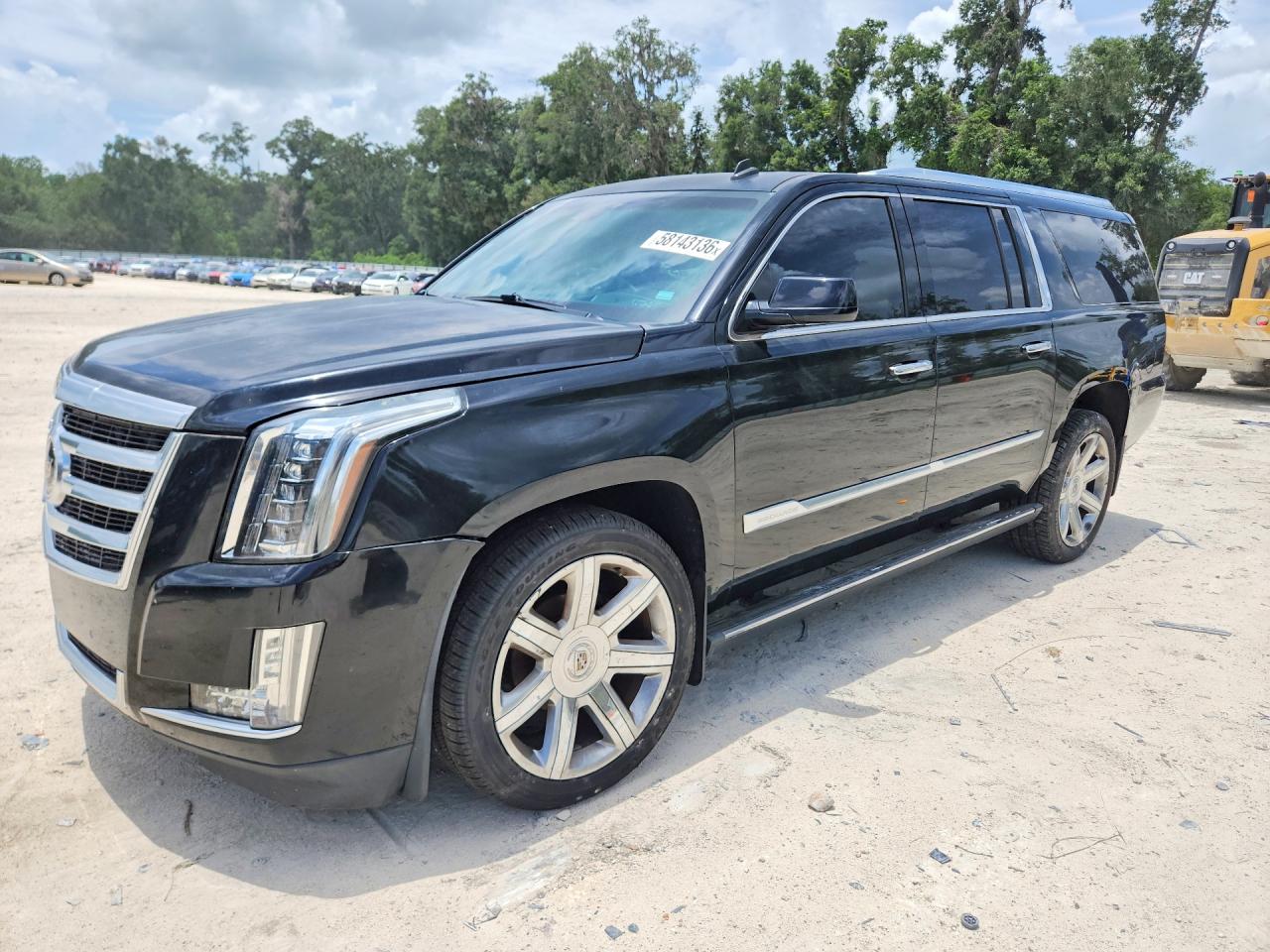 2015 Cadillac Escalade Esv Premium Black vin: 1GYS3JKJ4FR161090