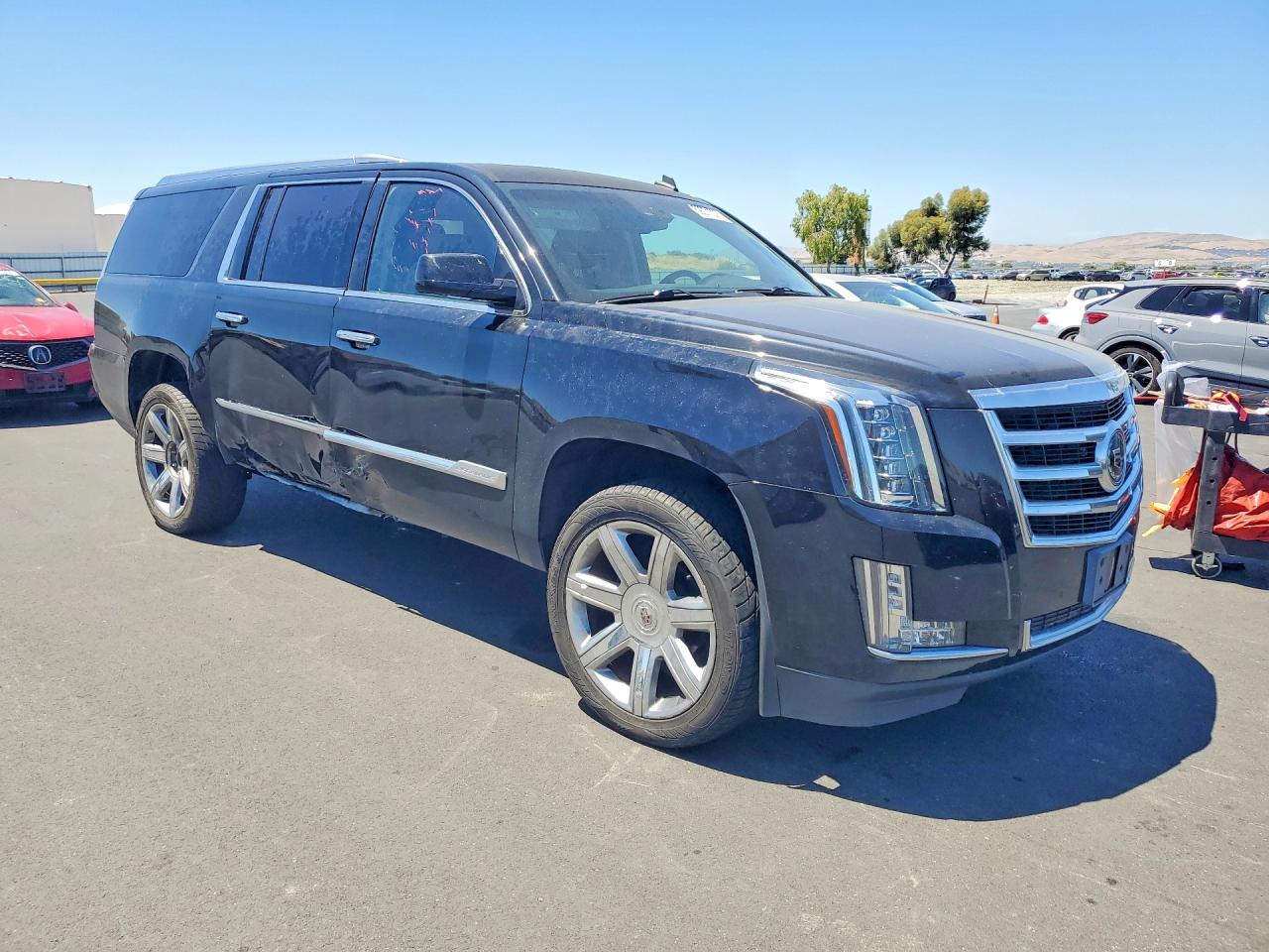 2015 Cadillac Escalade Esv Premium Black vin: 1GYS3JKJ8FR170925