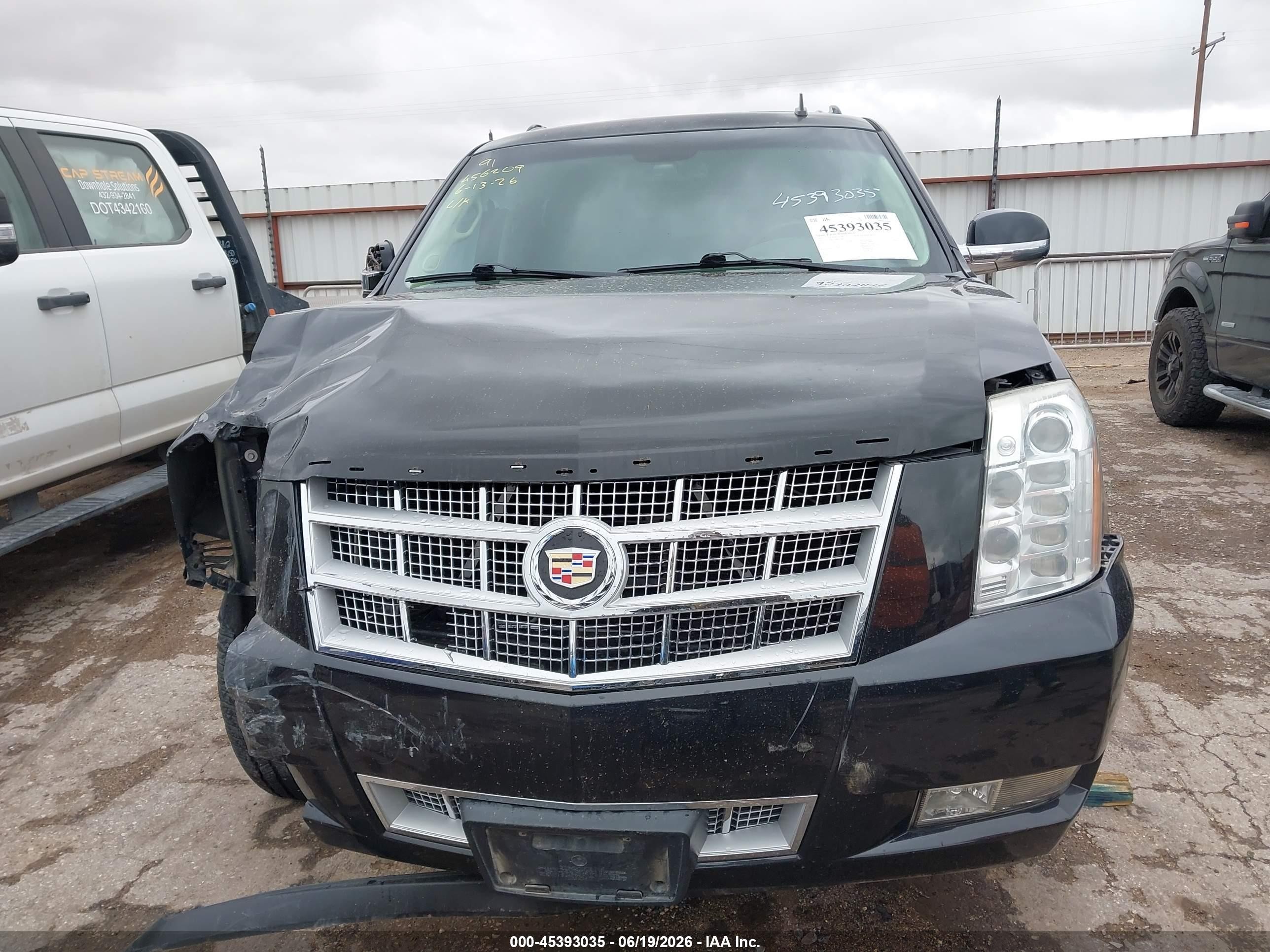 2011 Cadillac Escalade Esv Platinum Edition Black vin: 1GYS3KEF6BR214007