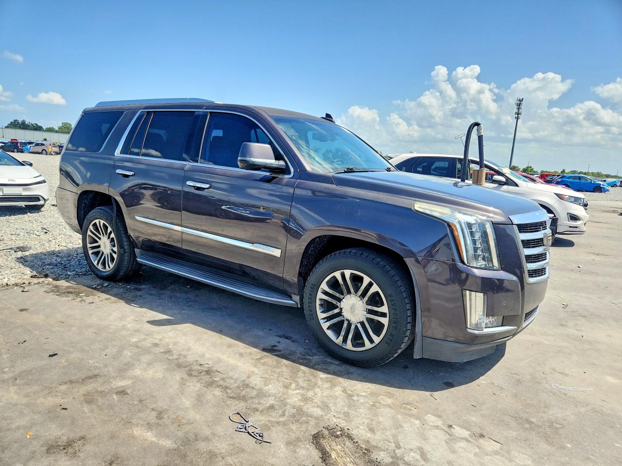 2015 Cadillac Escalade Серый vin: 1GYS3LKJ5FR608487