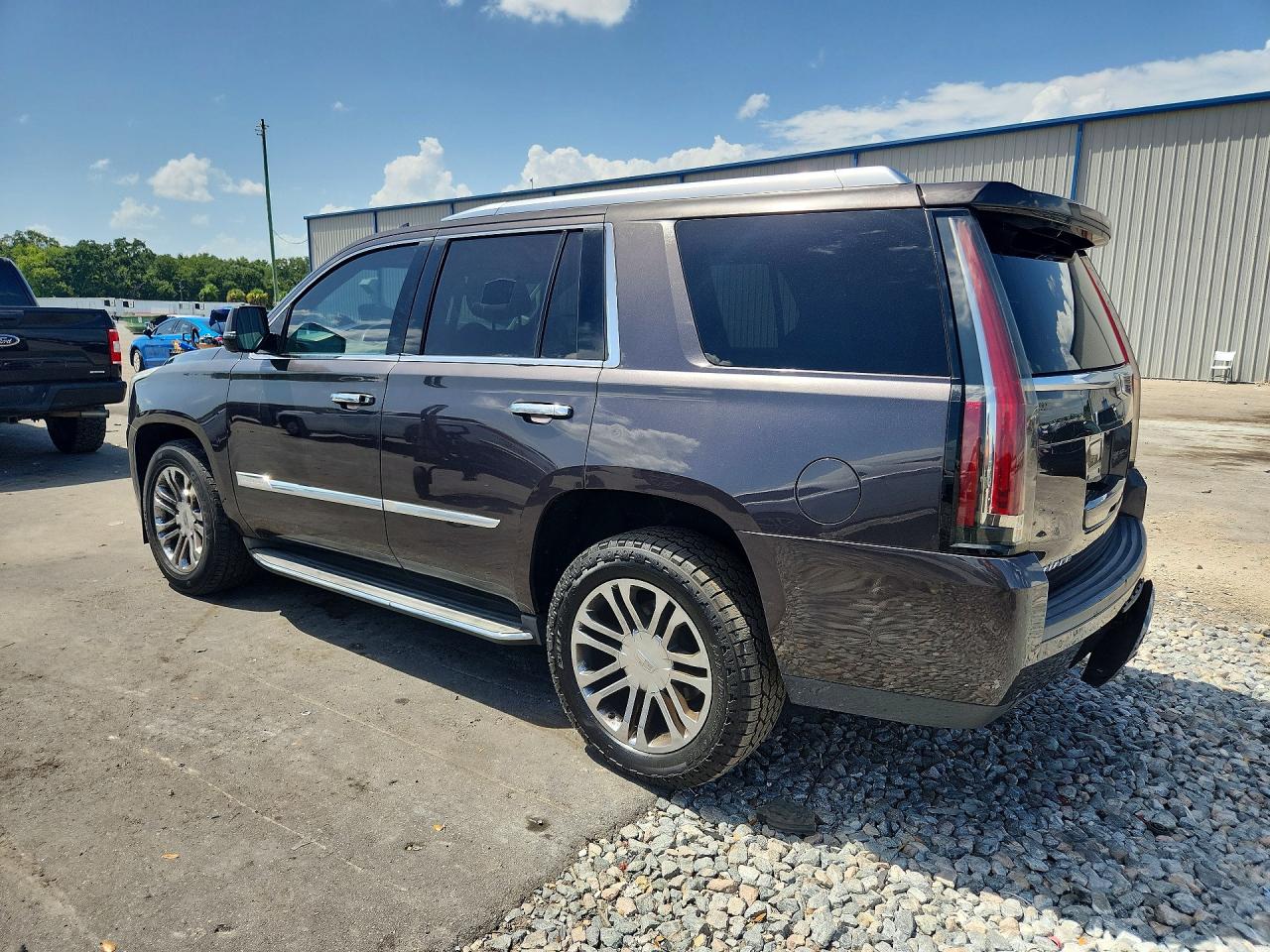 2015 Cadillac Escalade Серый vin: 1GYS3LKJ5FR608487
