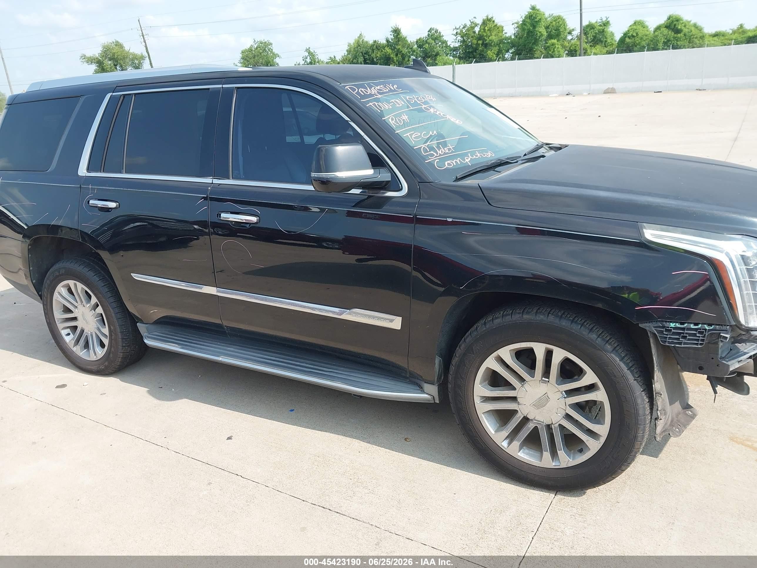 2015 Cadillac Escalade Standard Black vin: 1GYS3LKJ8FR648871
