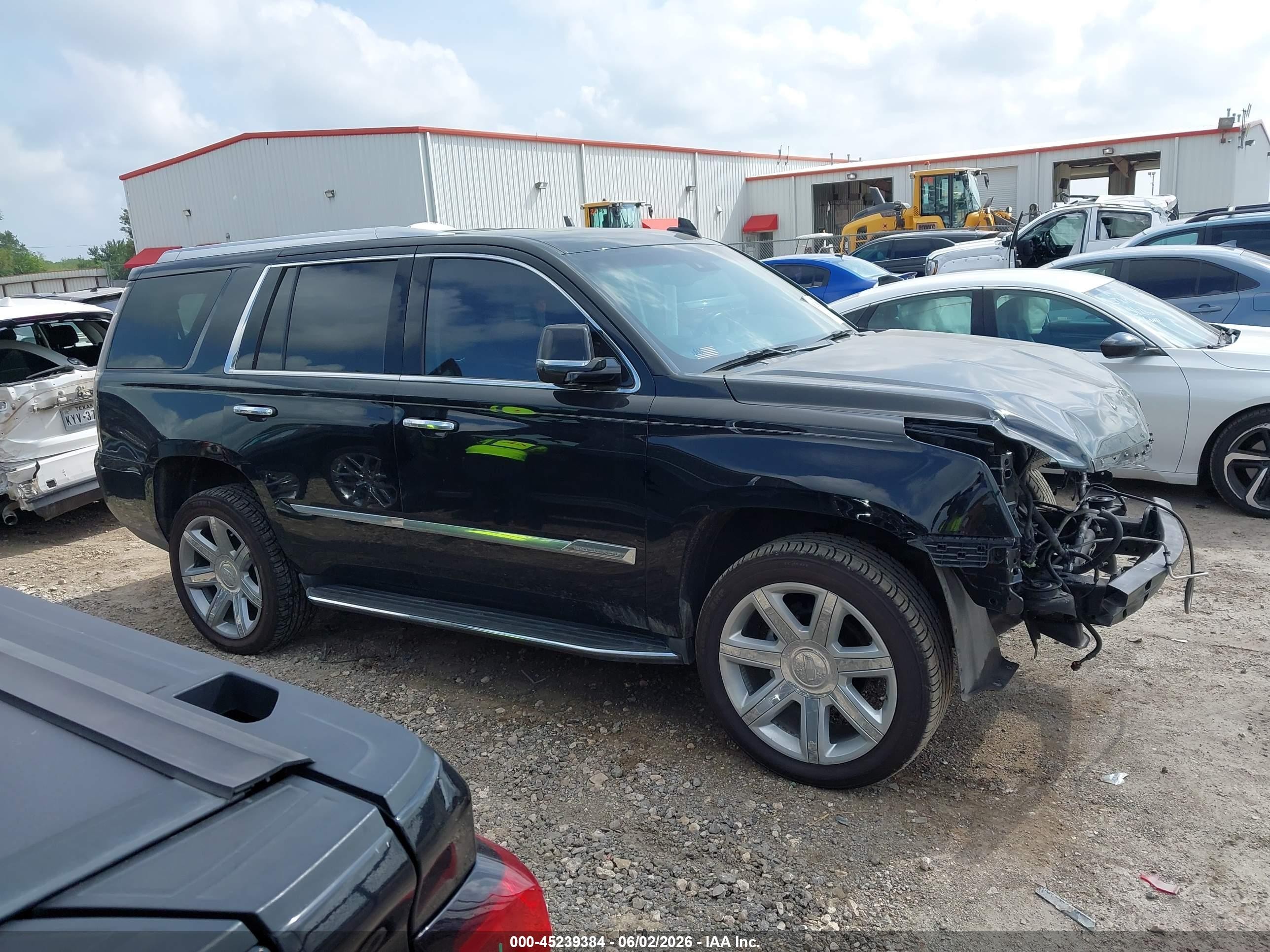 2015 Cadillac Escalade Luxury Черный vin: 1GYS3MKJXFR745155