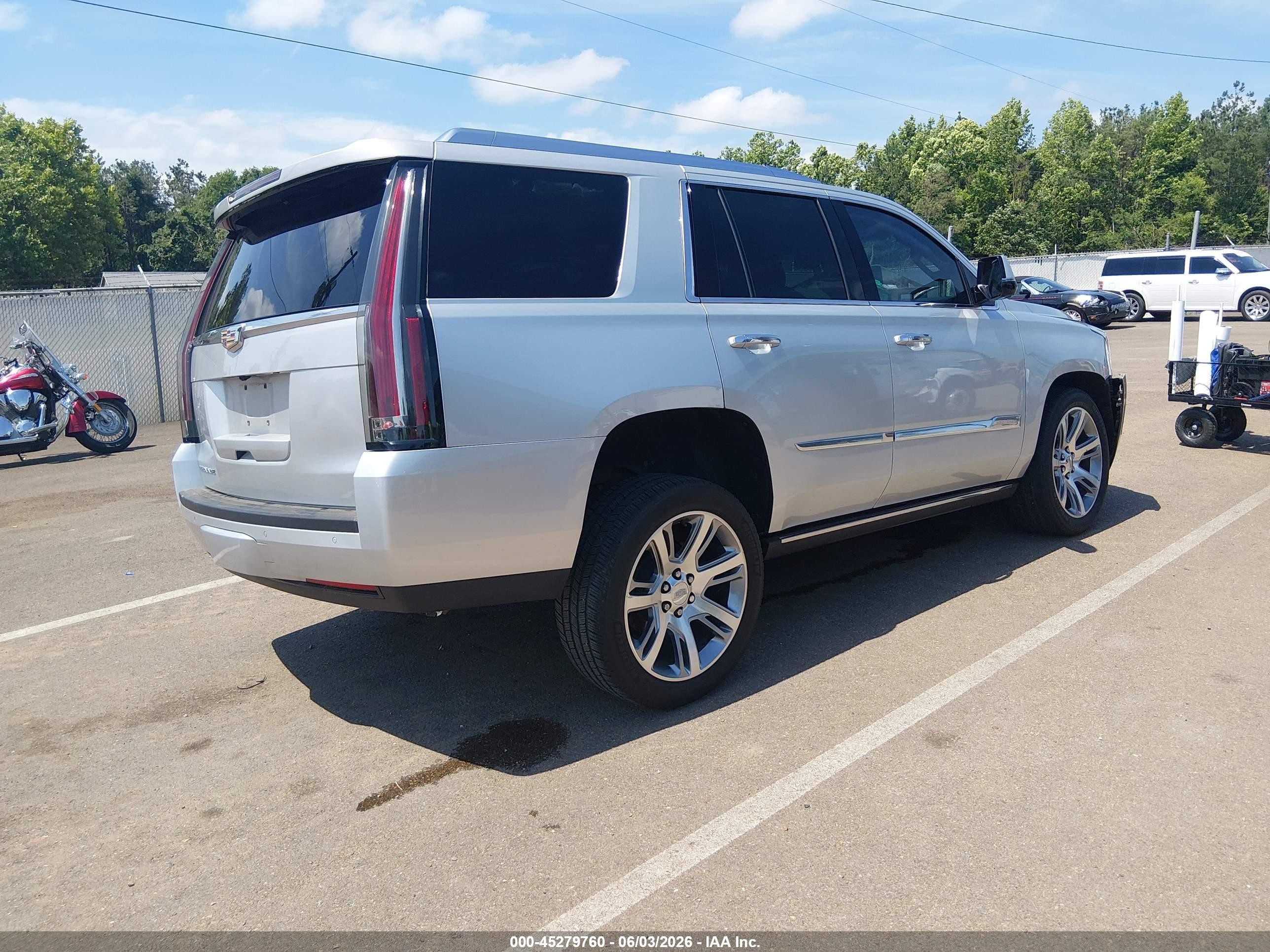 2015 Cadillac Escalade Premium Silver vin: 1GYS3NKJ2FR715153
