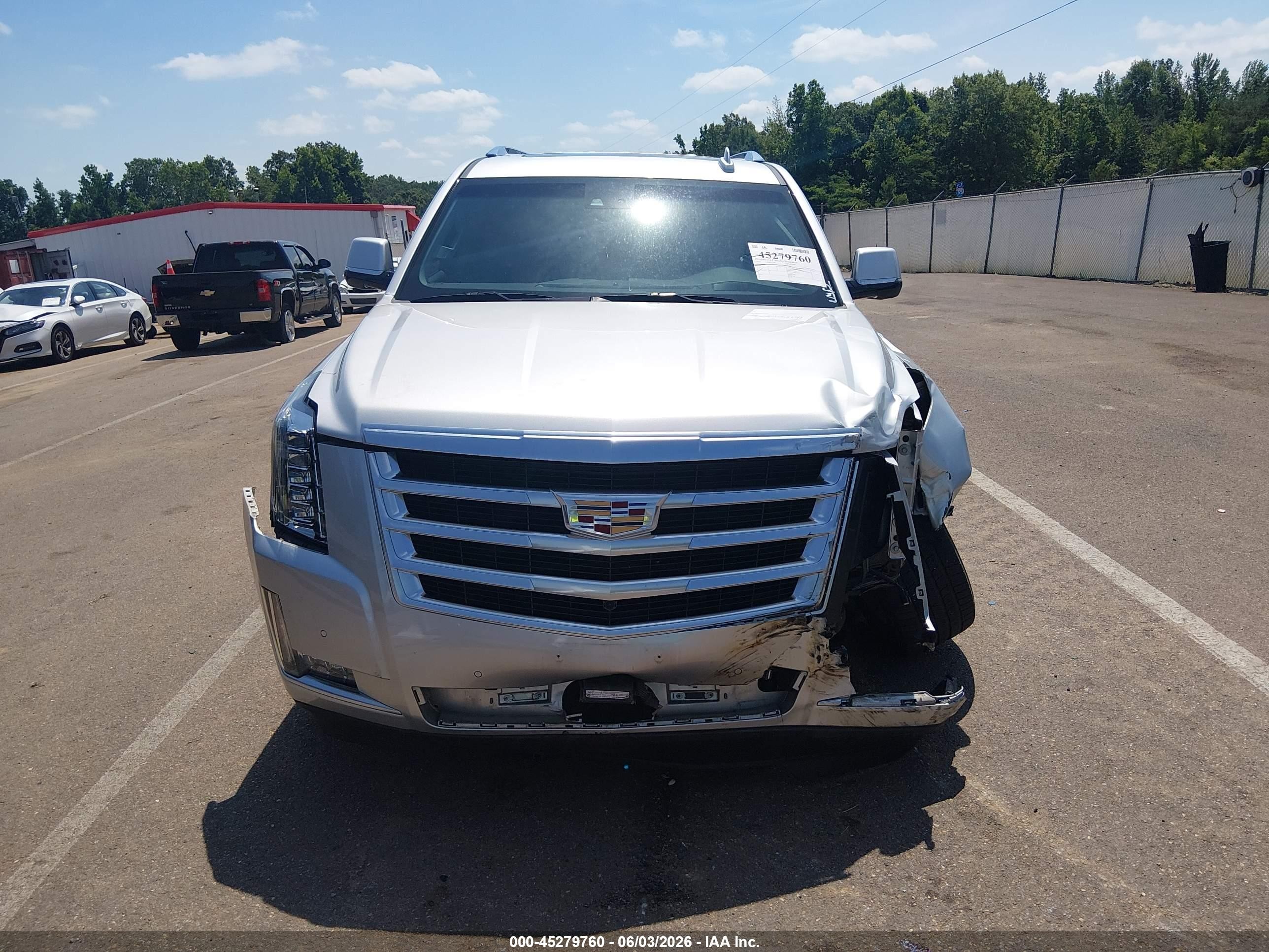2015 Cadillac Escalade Premium Silver vin: 1GYS3NKJ2FR715153