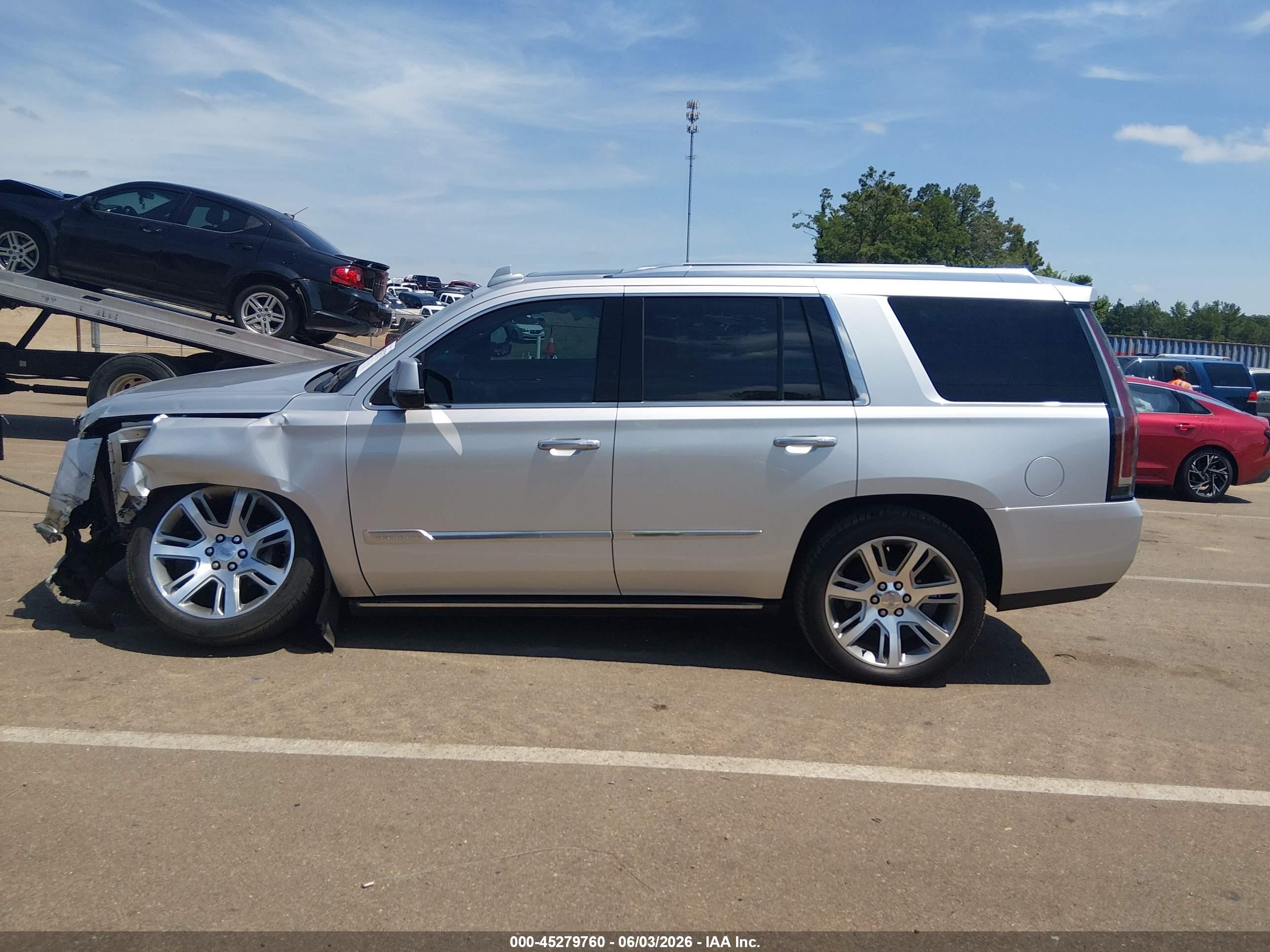 2015 Cadillac Escalade Premium Silver vin: 1GYS3NKJ2FR715153