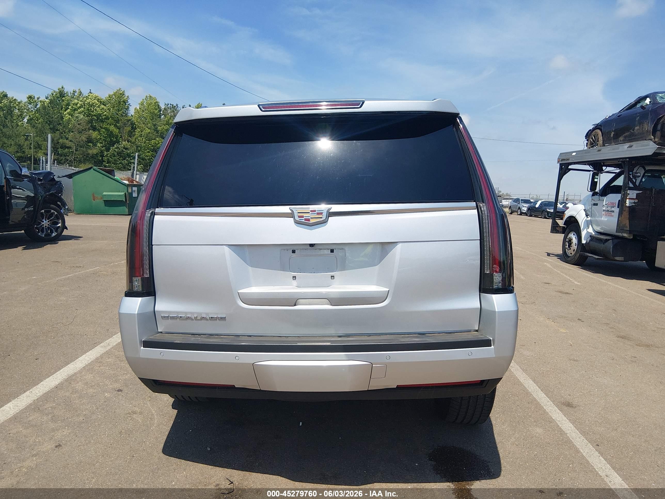 2015 Cadillac Escalade Premium Silver vin: 1GYS3NKJ2FR715153