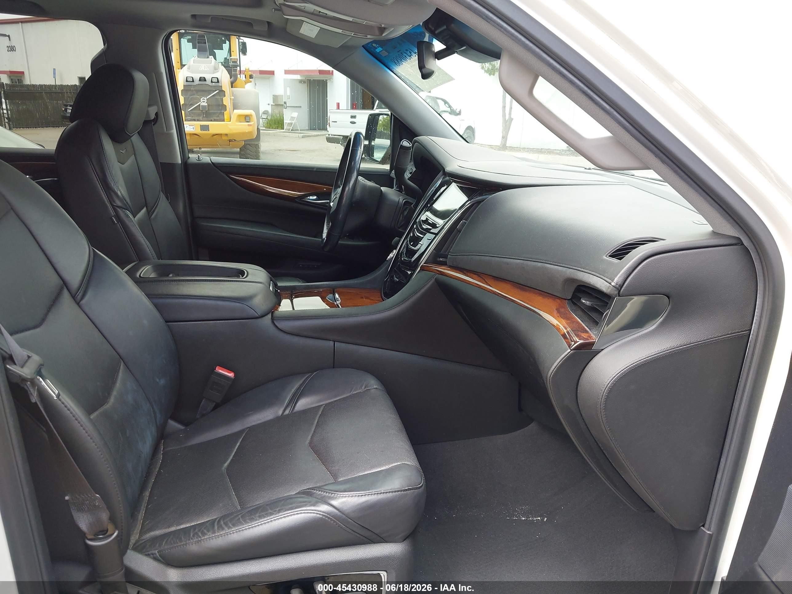 2015 Cadillac Escalade Premium Белый vin: 1GYS3NKJ4FR515634