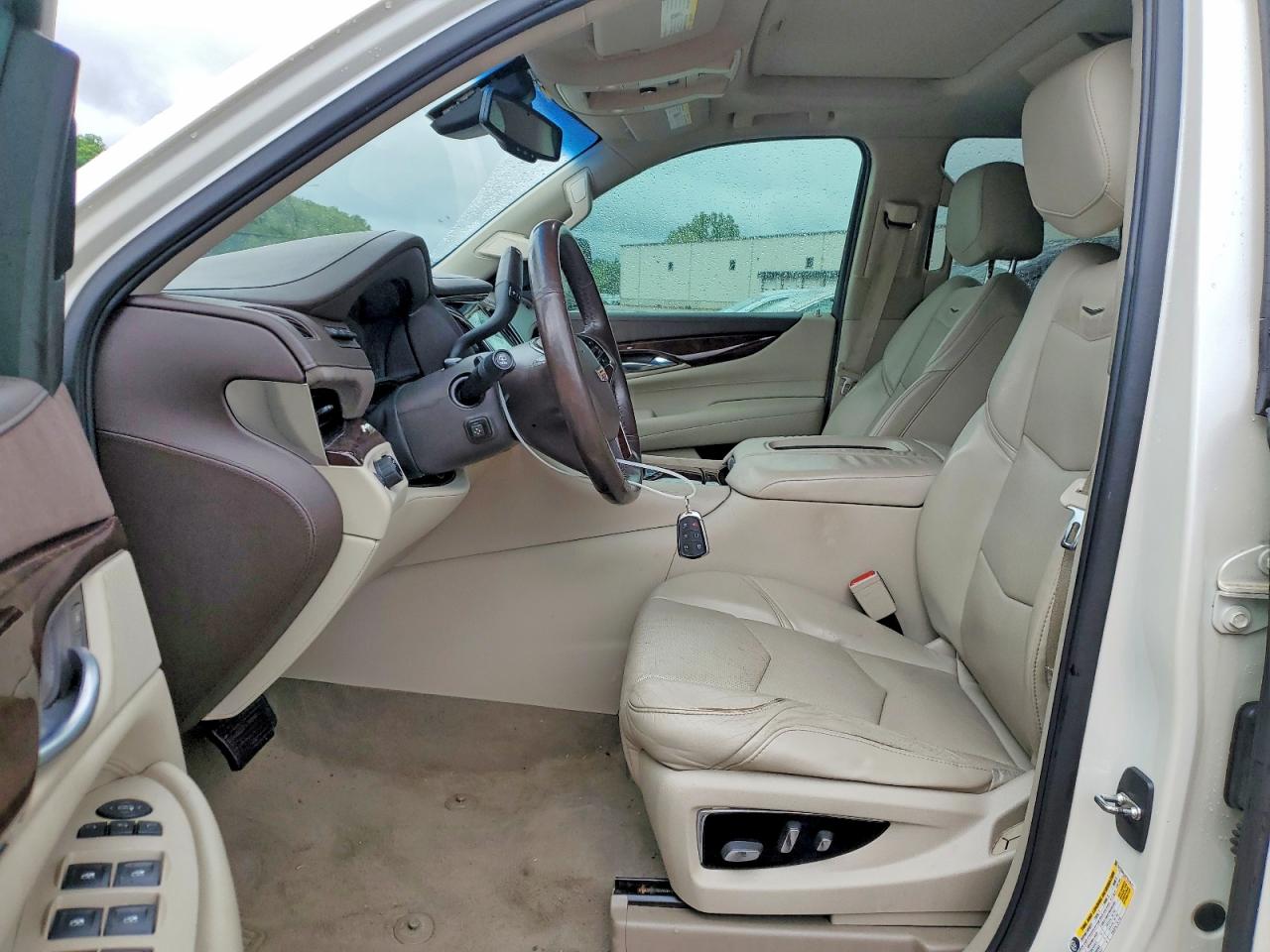 2015 Cadillac Escalade Premium White vin: 1GYS3NKJ4FR524513