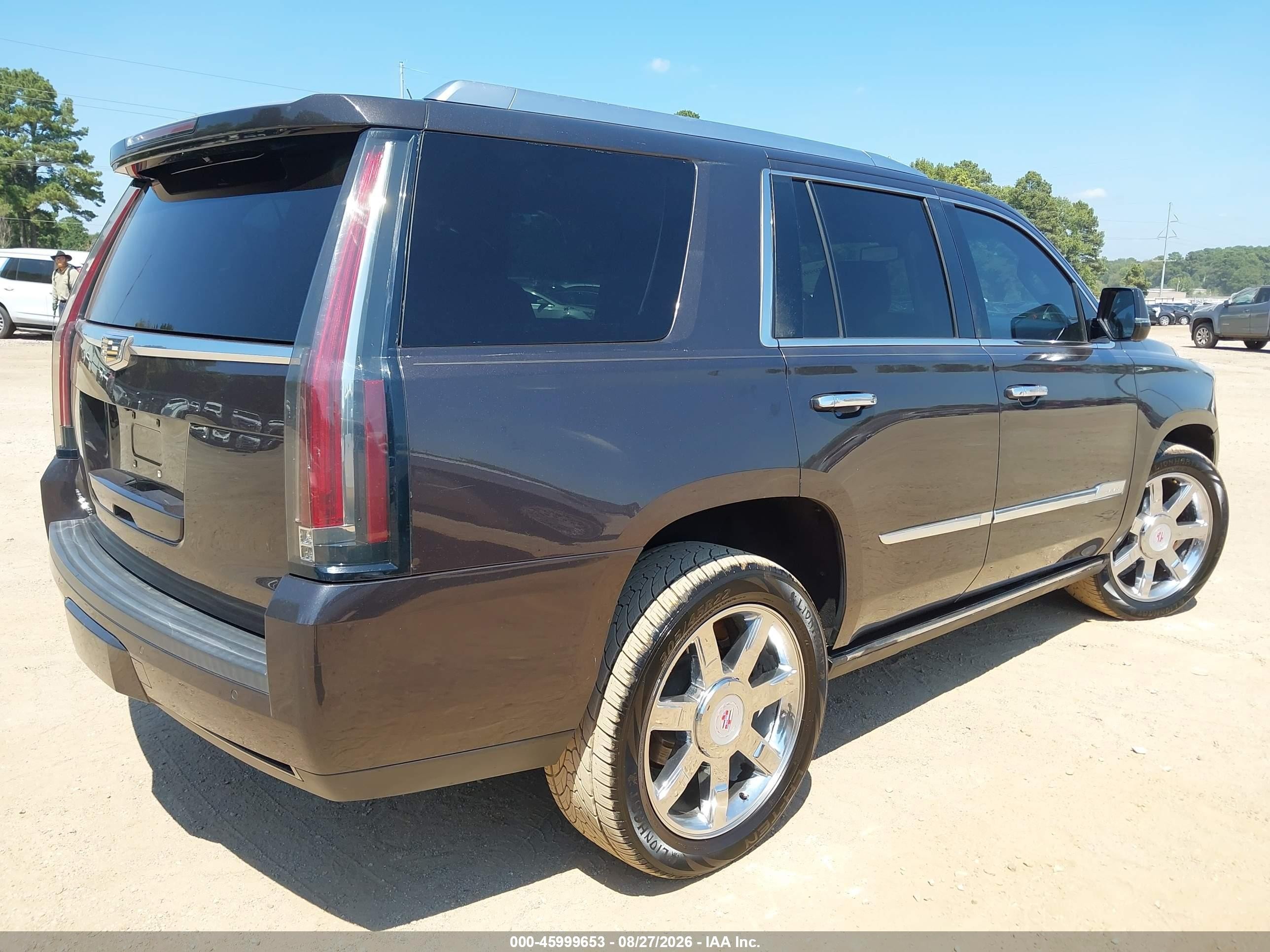 2015 Cadillac Escalade Premium Dark Brown vin: 1GYS3NKJ8FR588697