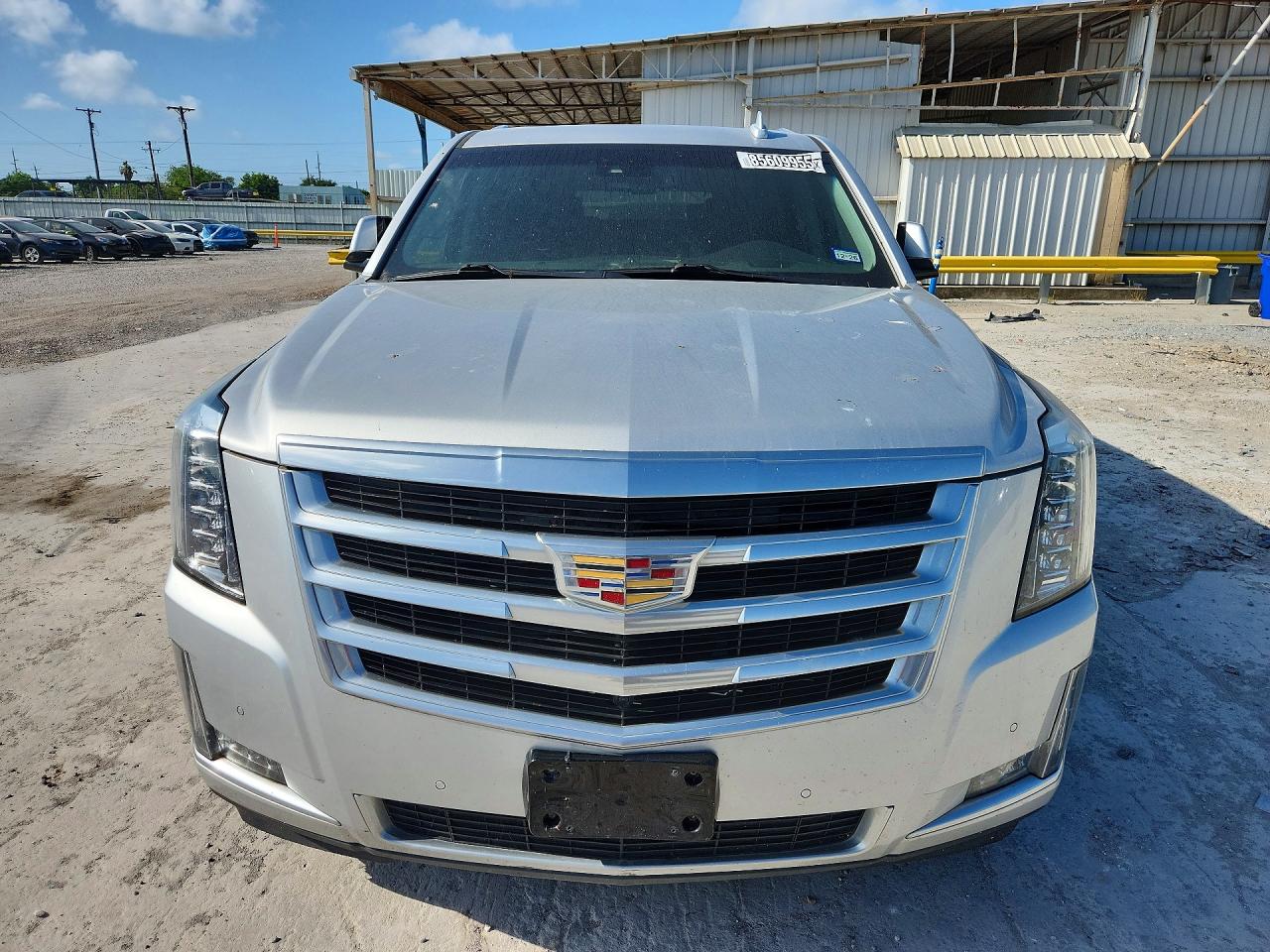 2015 Cadillac Escalade Esv Luxury Серебряный vin: 1GYS3SKJ3FR556724