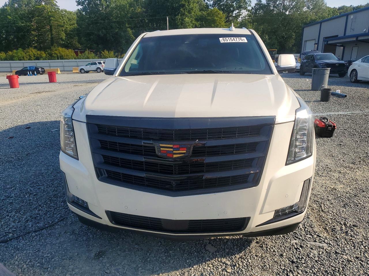 2015 Cadillac Escalade Esv Luxury White vin: 1GYS3SKJXFR673801