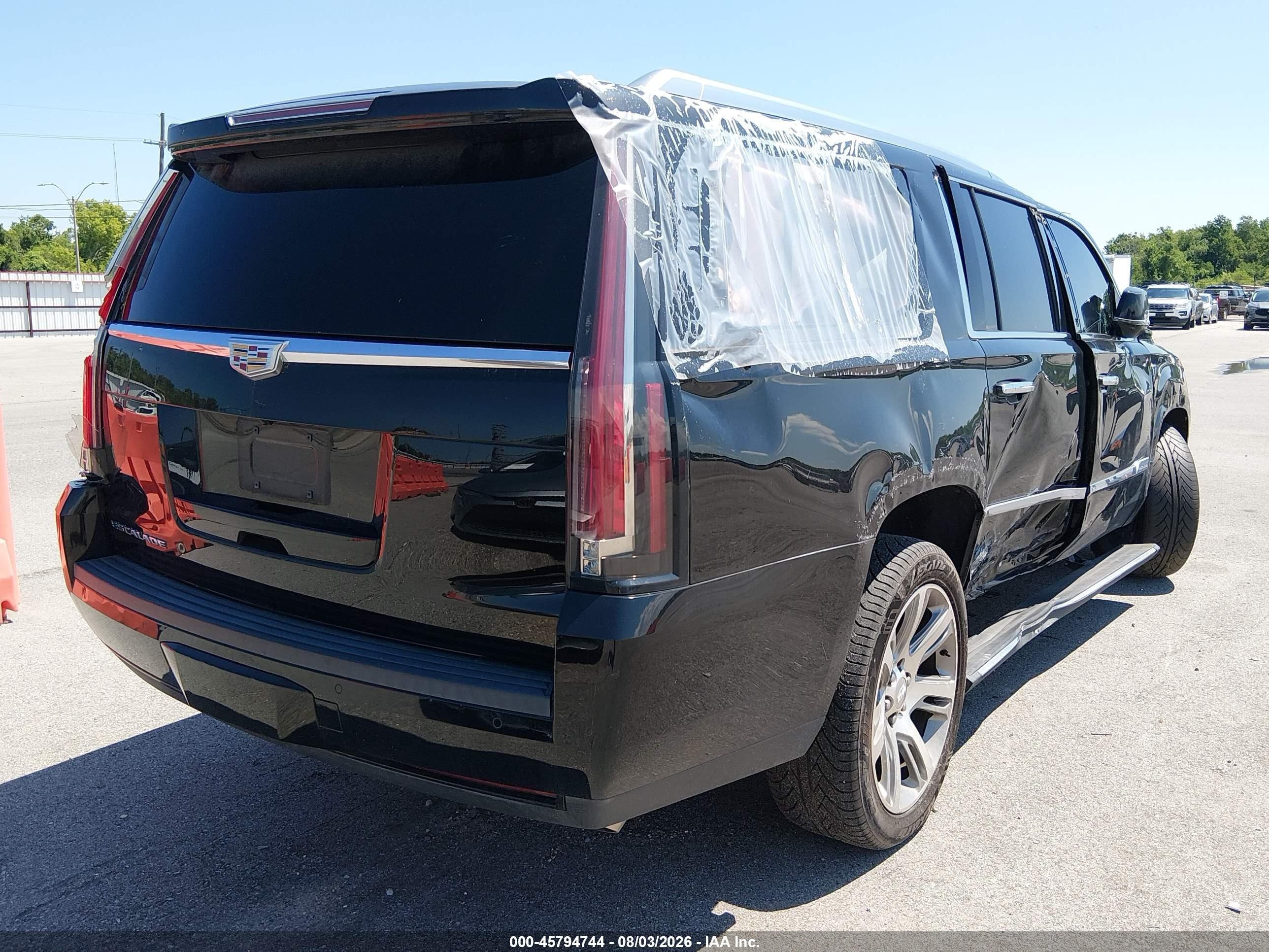 2015 Cadillac Escalade Esv Premium Black vin: 1GYS3TKJ6FR668830