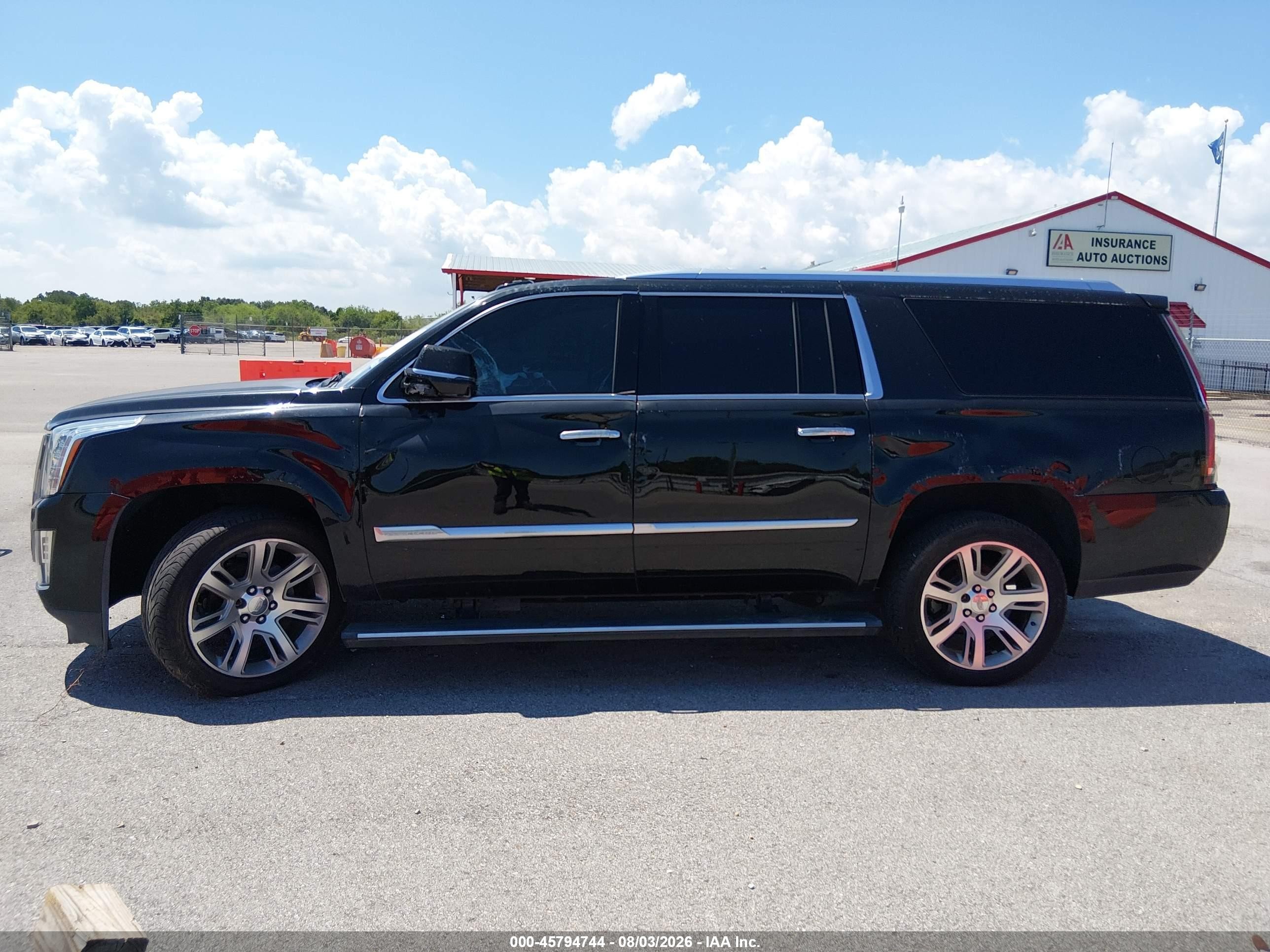 2015 Cadillac Escalade Esv Premium Black vin: 1GYS3TKJ6FR668830