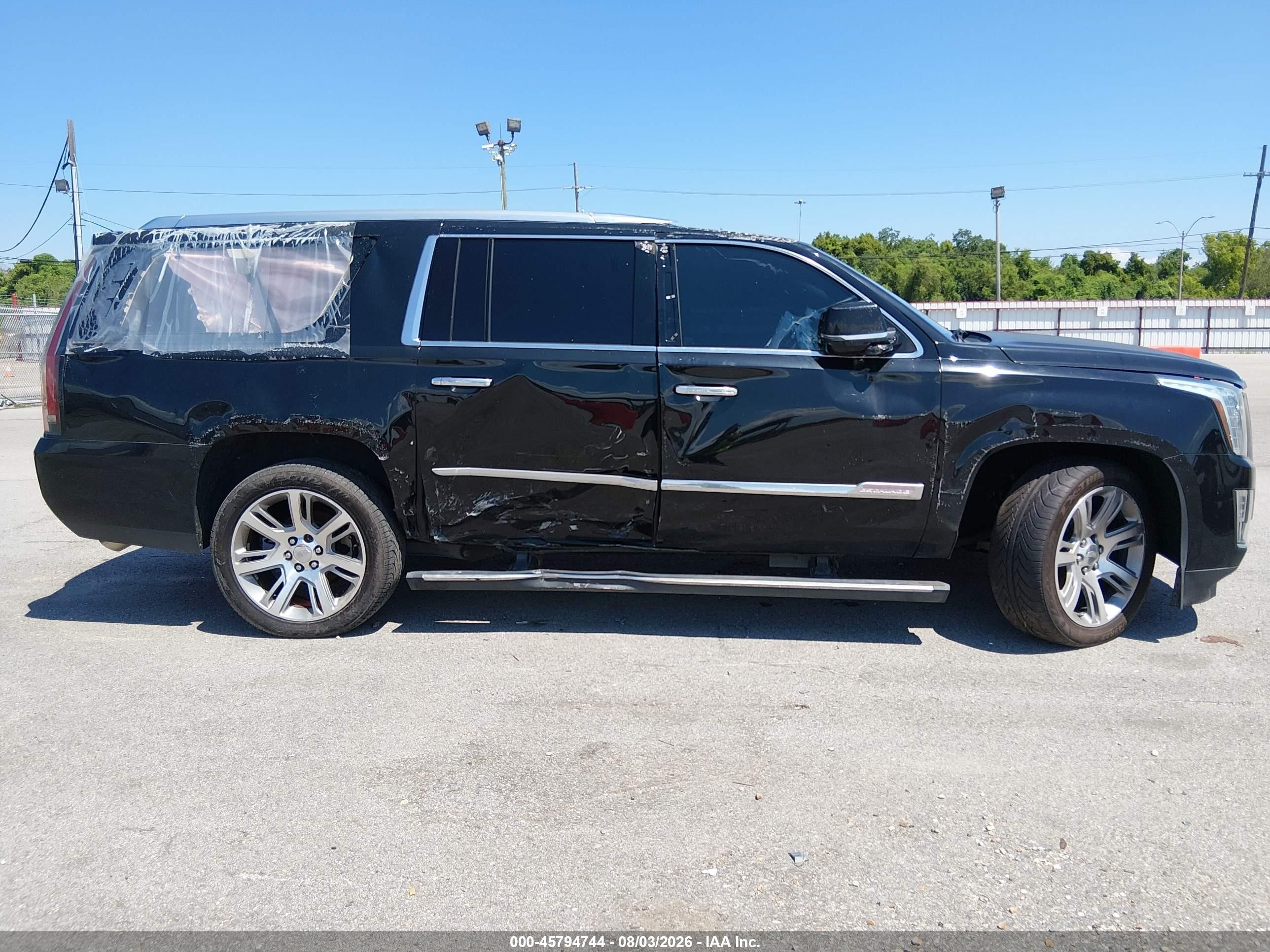 2015 Cadillac Escalade Esv Premium Black vin: 1GYS3TKJ6FR668830