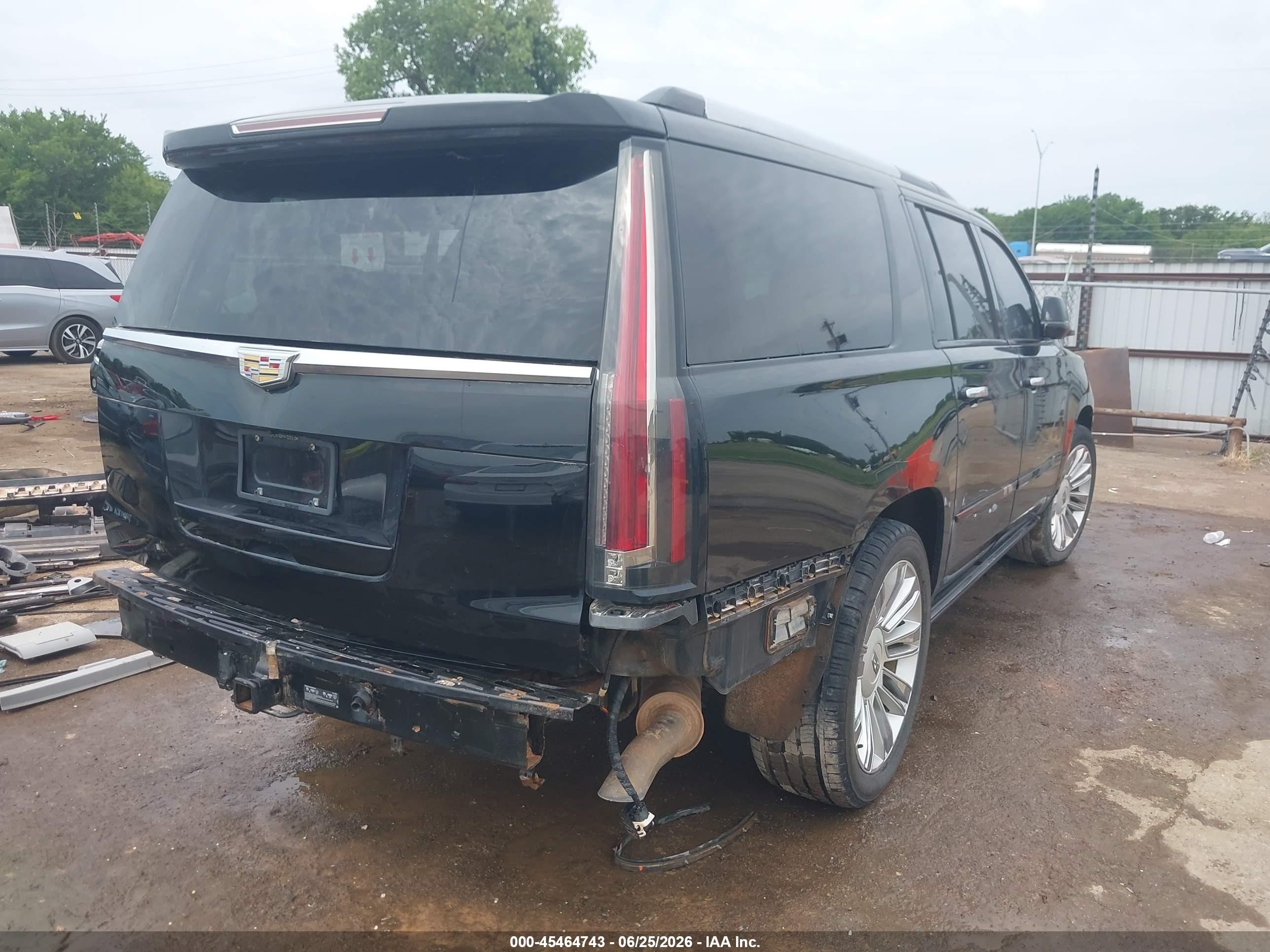 2015 Cadillac Escalade Esv Premium Black vin: 1GYS3TKJ8FR551380
