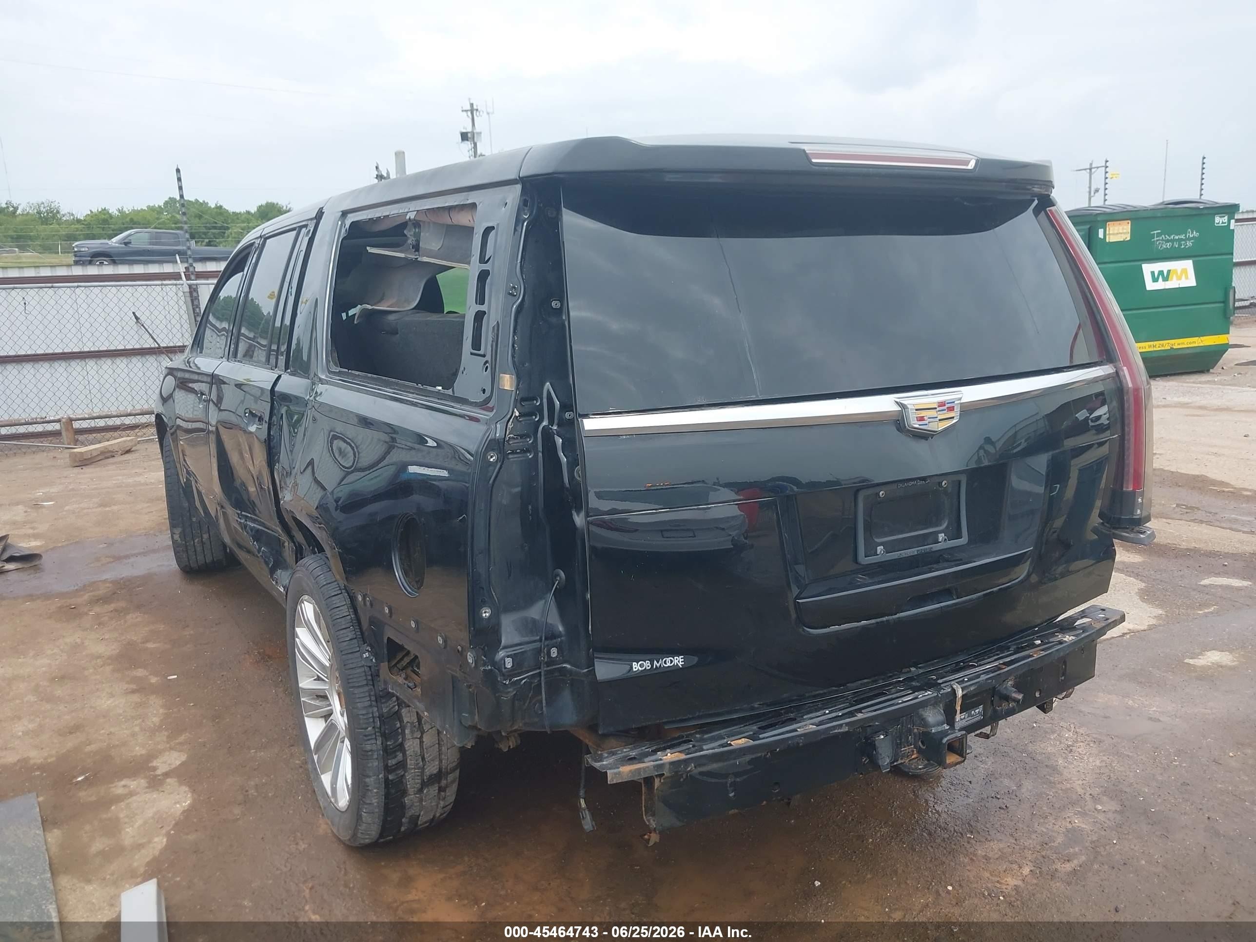 2015 Cadillac Escalade Esv Premium Black vin: 1GYS3TKJ8FR551380